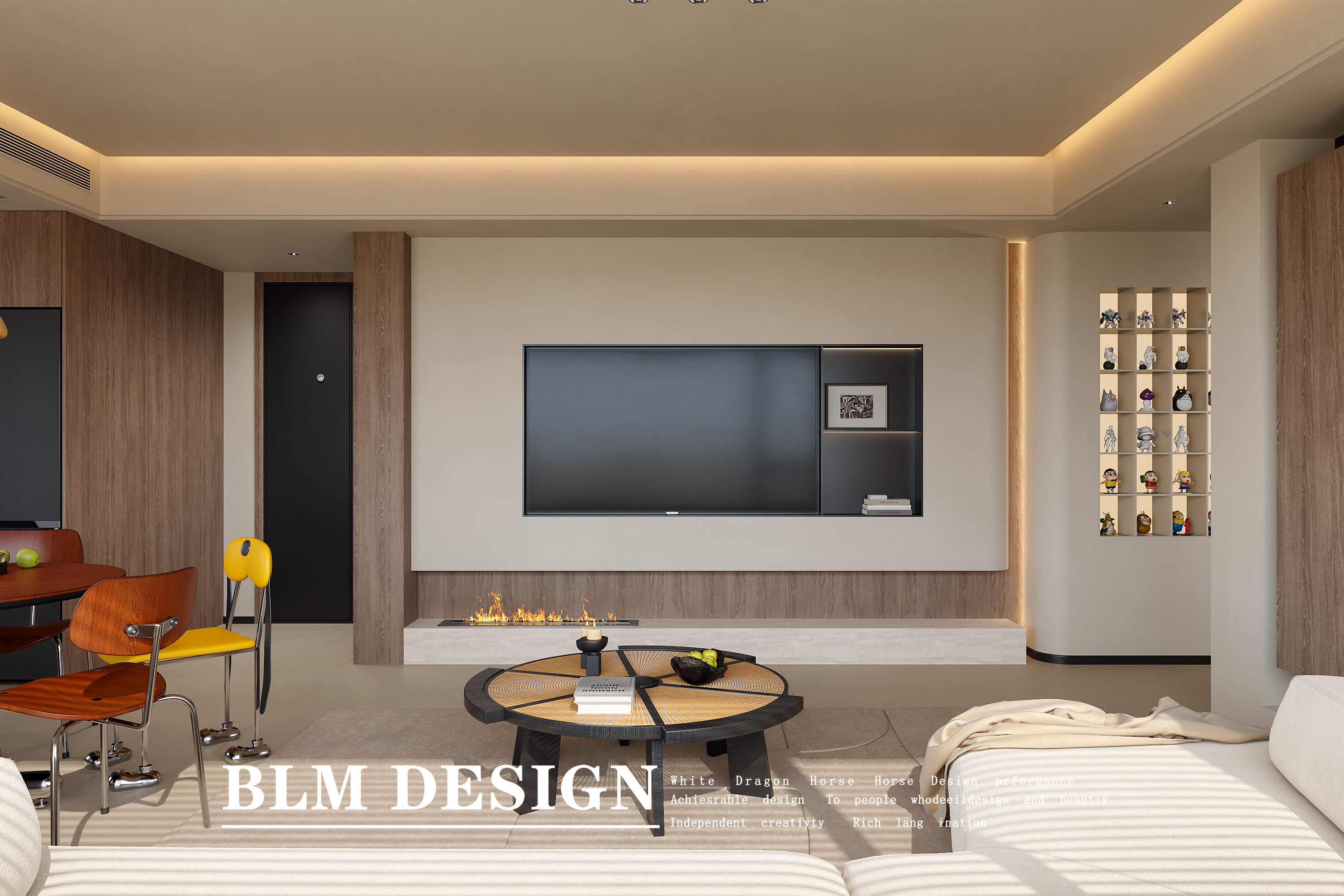 中古客餐厅——白龙马效果图[ID: 115885224]_建e效果图