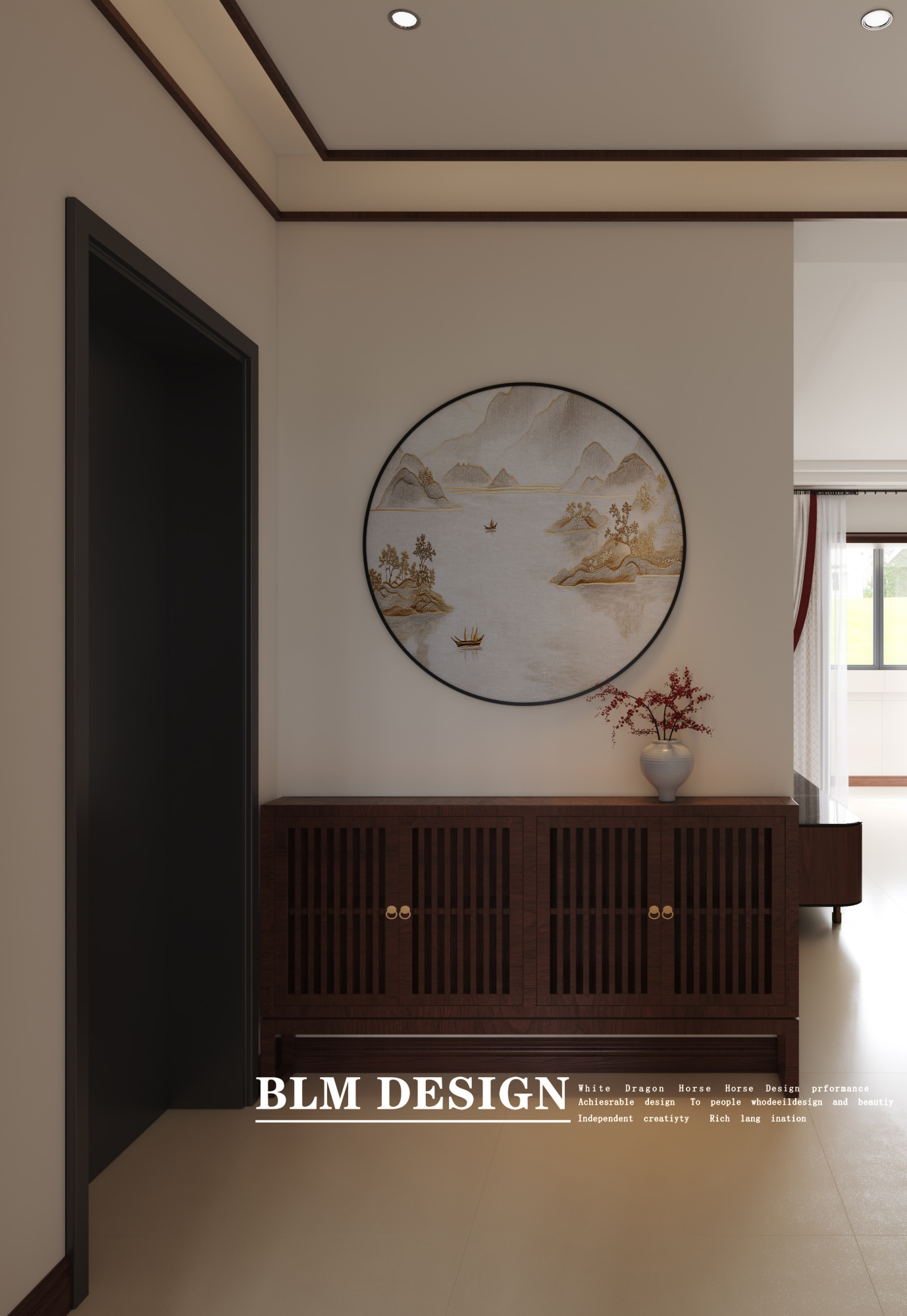 中式家装效果图[ID: 115885100]_建e效果图