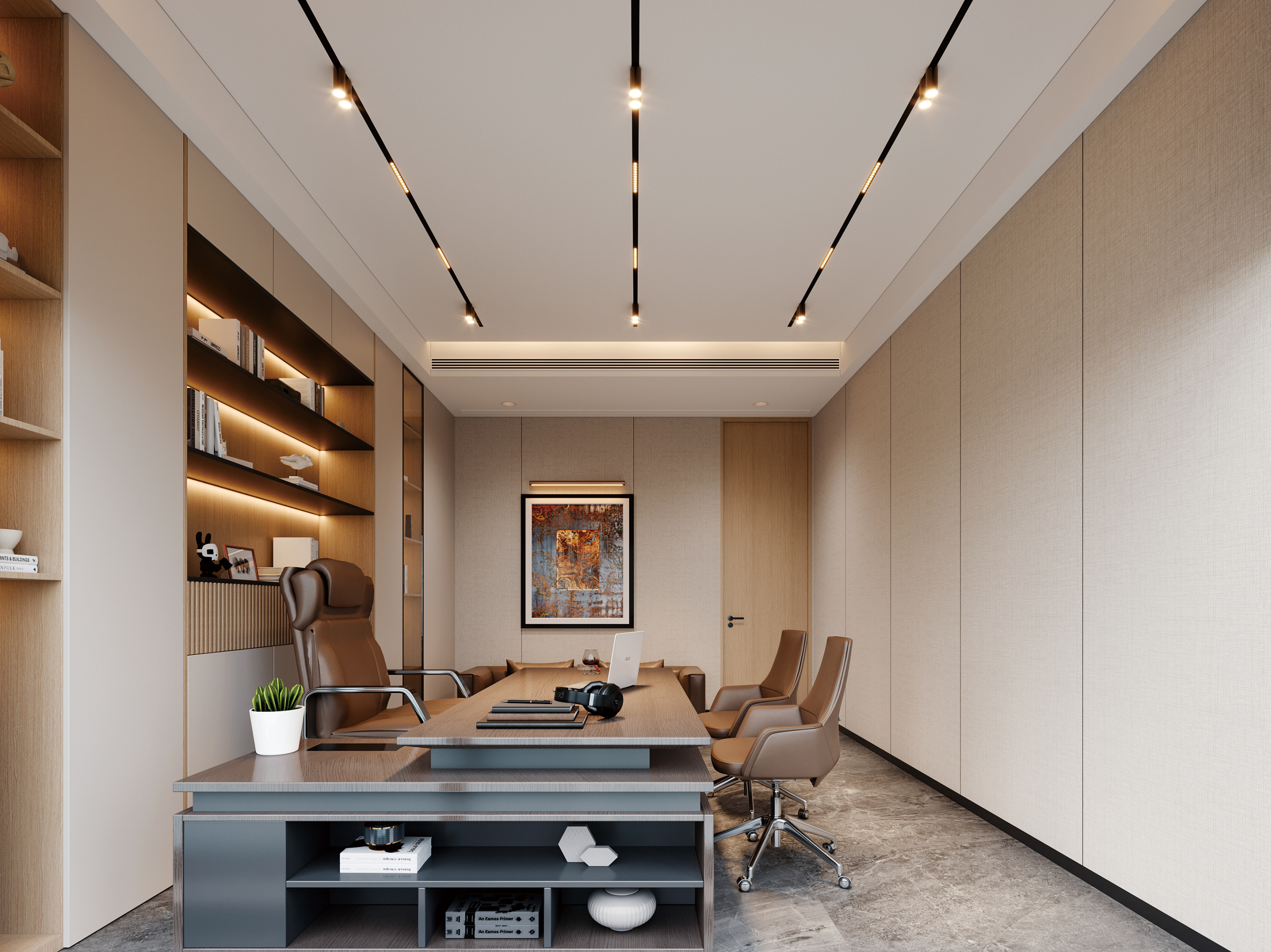 工装||办公案例[ID: 115885247]_建e效果图