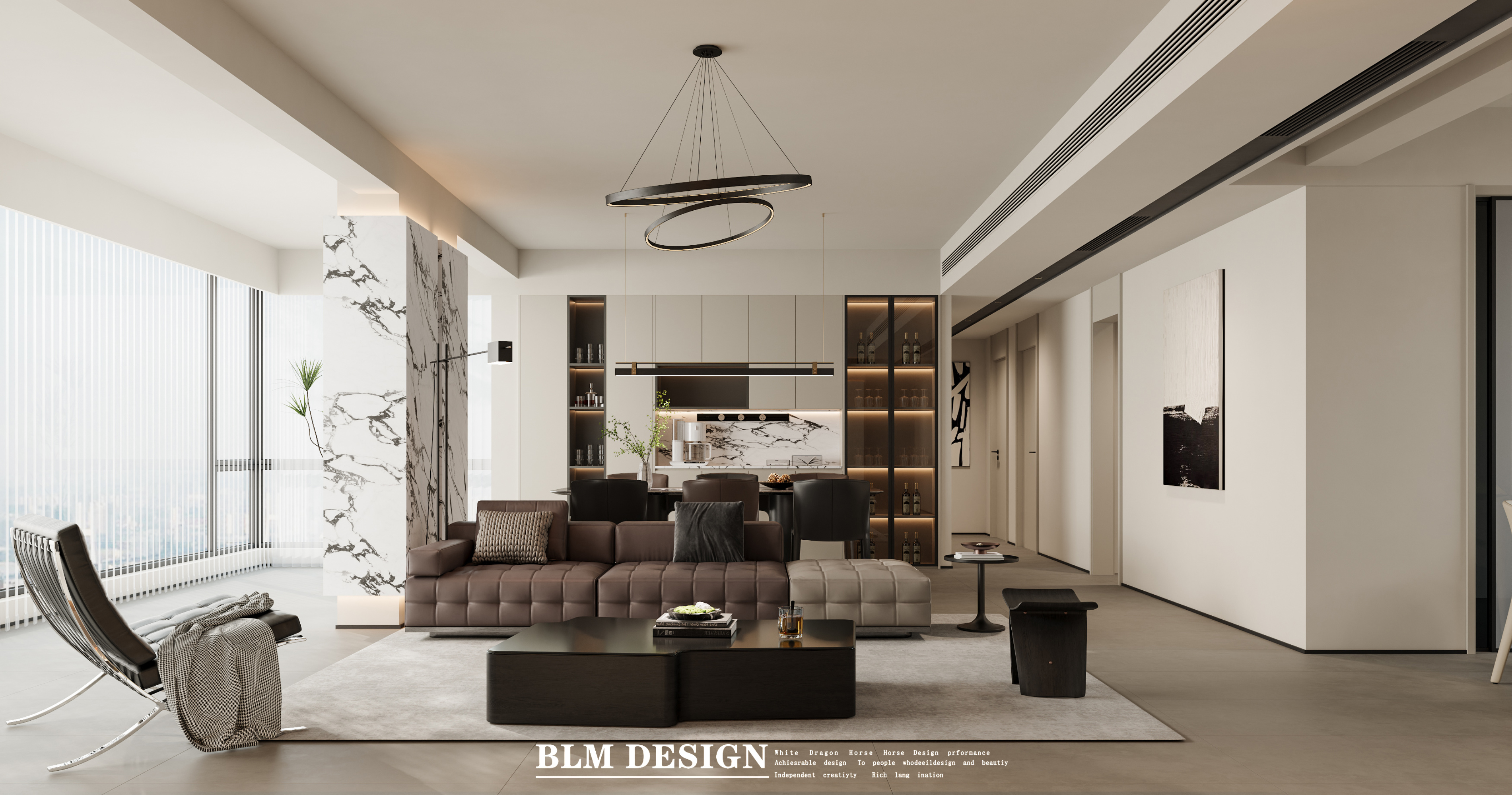 现代轻奢风[ID: 115885155]_建e效果图