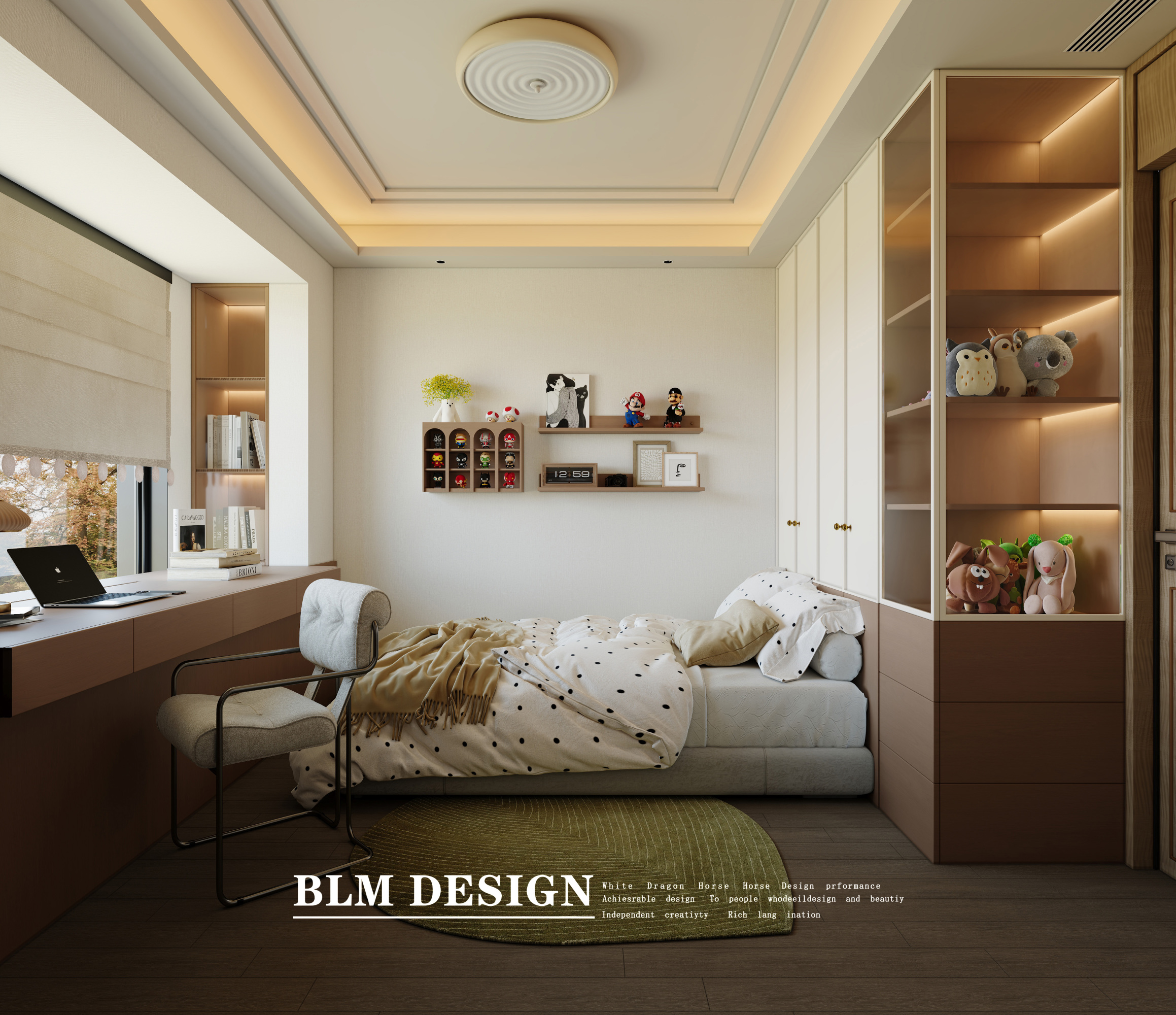 中古风-白龙马效果图[ID: 115885138]_建e效果图
