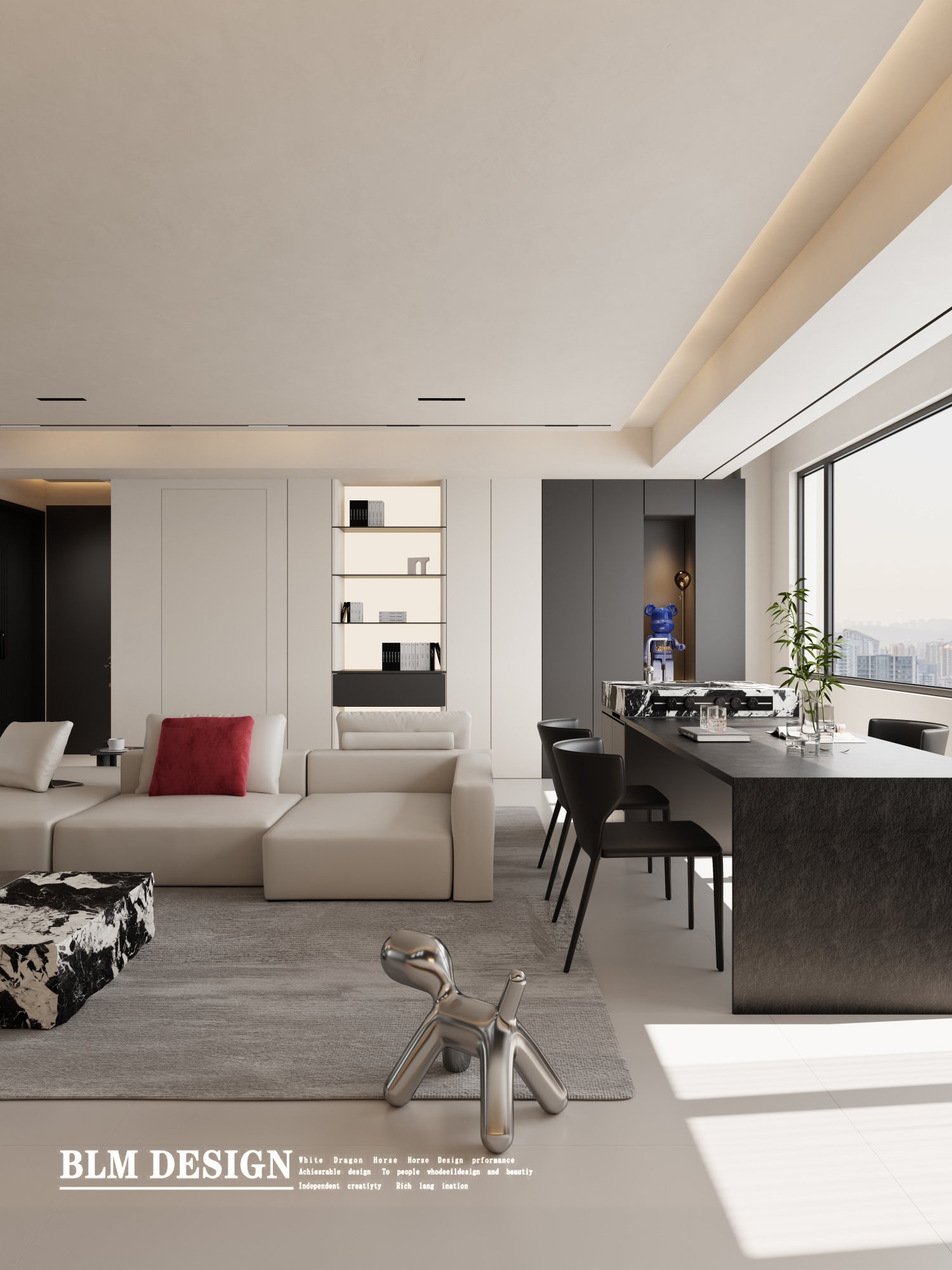 意式——白龙马效果图[ID: 115885172]_建e效果图