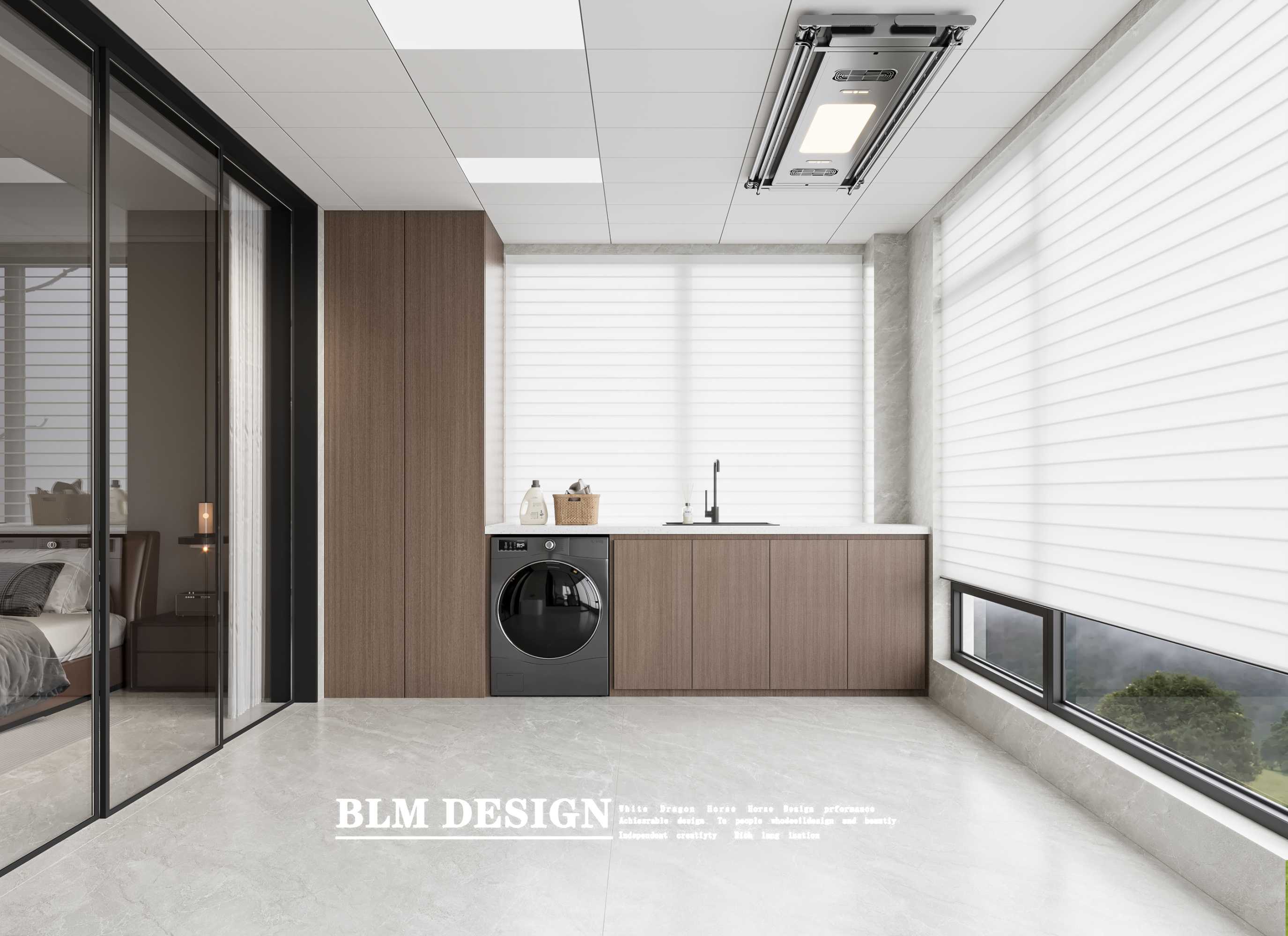 意式轻奢——白龙马效果图[ID: 116081785]_建e效果图