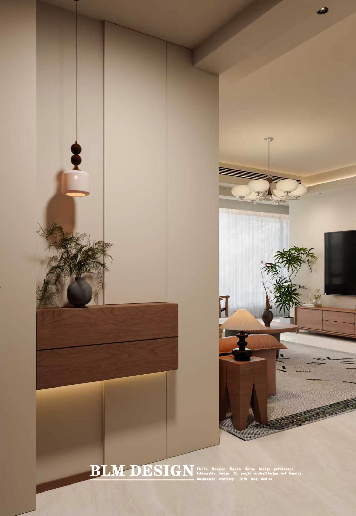 中古风-白龙马效果图[ID: 116081765]_建e效果图