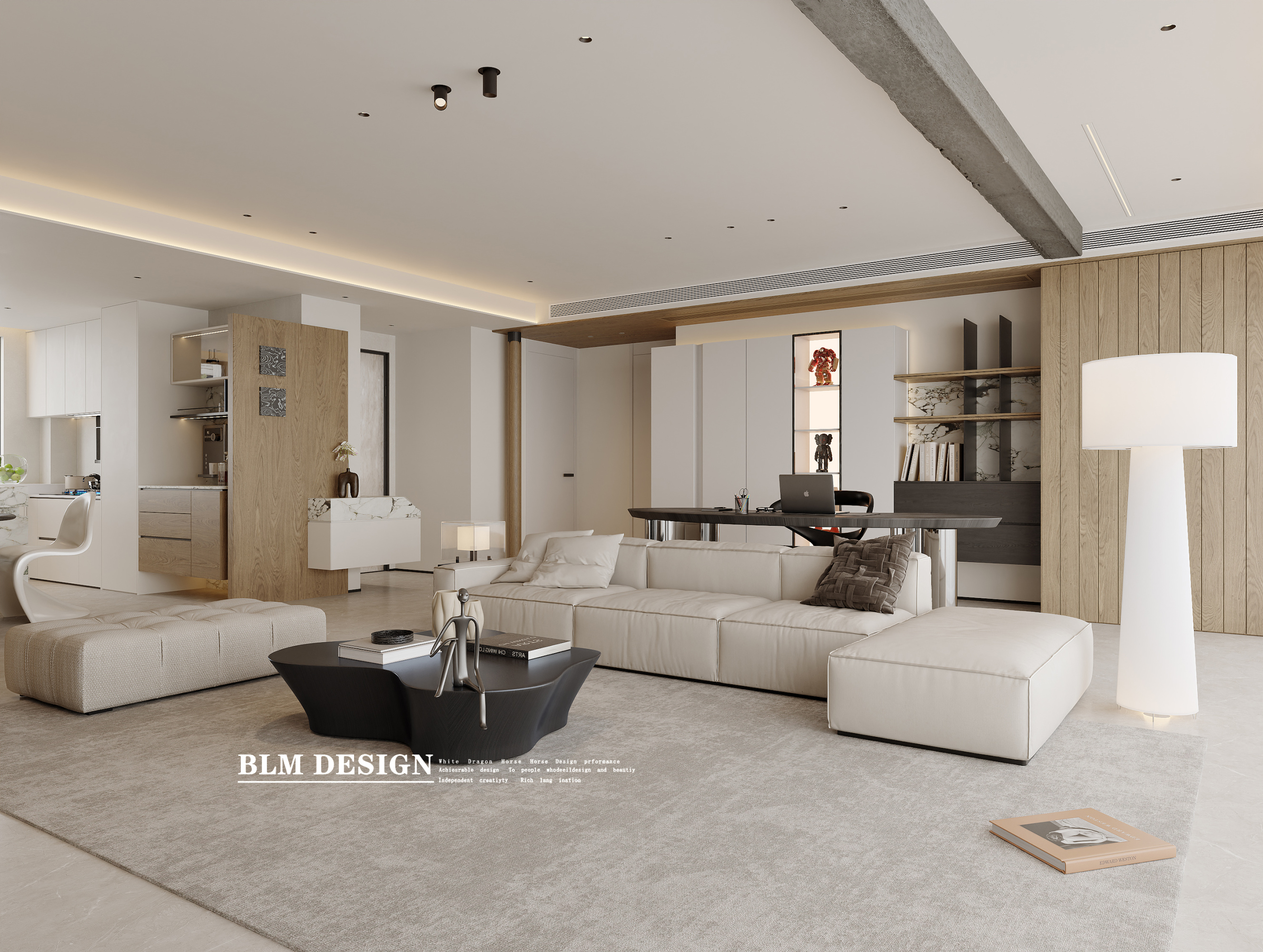现代风-白龙马效果图[ID: 116081782]_建e效果图