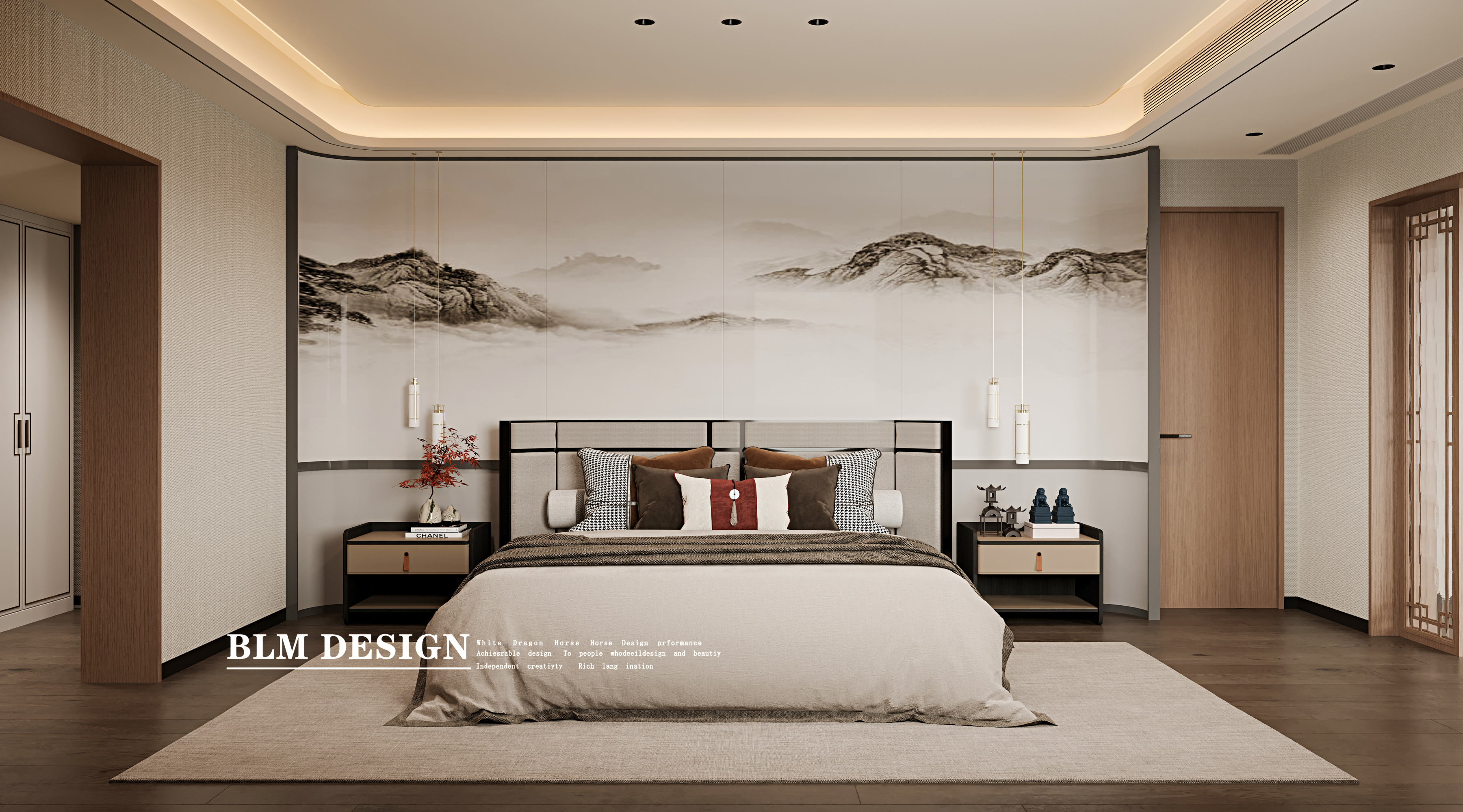 新中式-白龙马效果图[ID: 116016139]_建e效果图