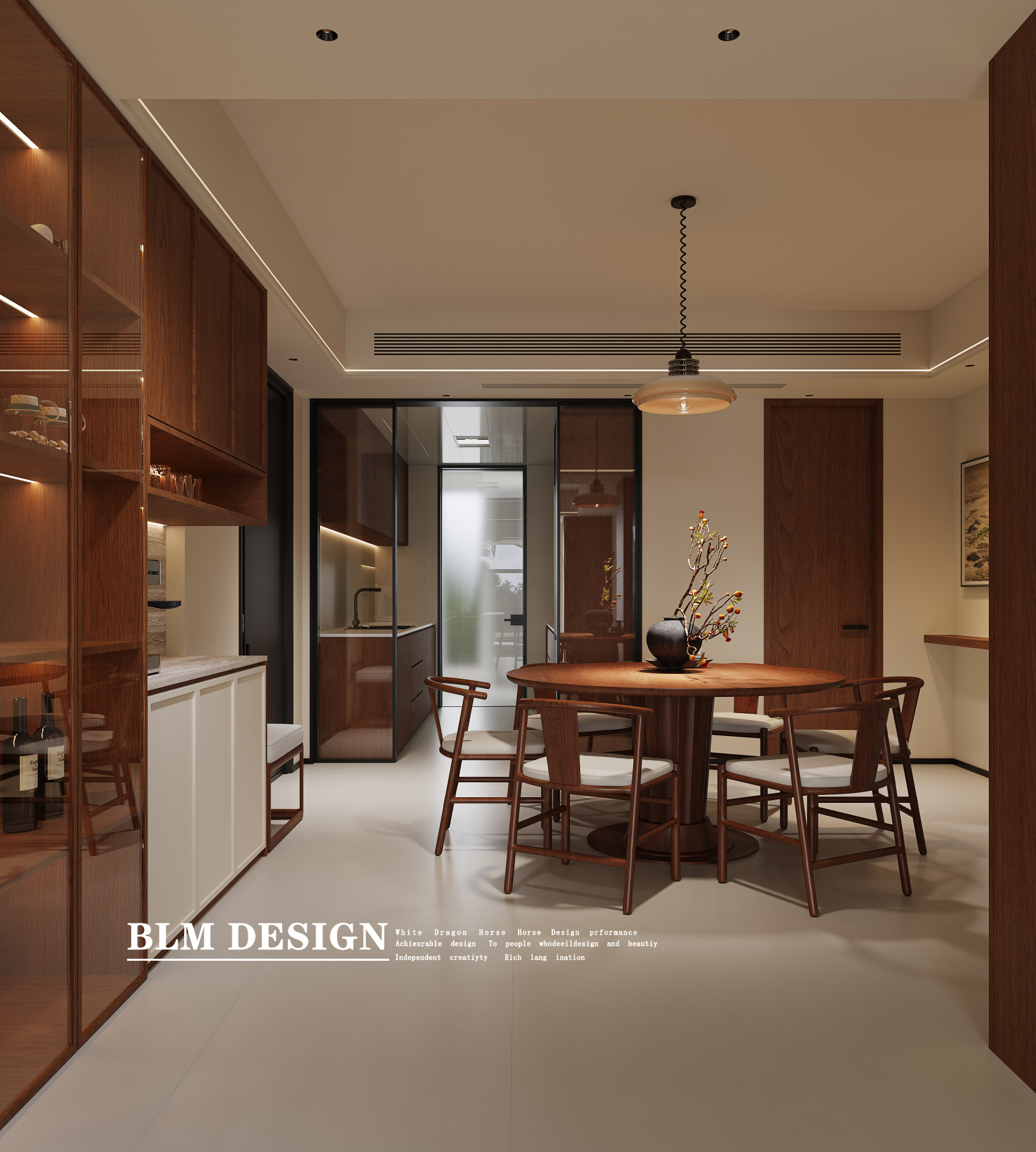 新中式-白龙马效果图[ID: 116016364]_建e效果图