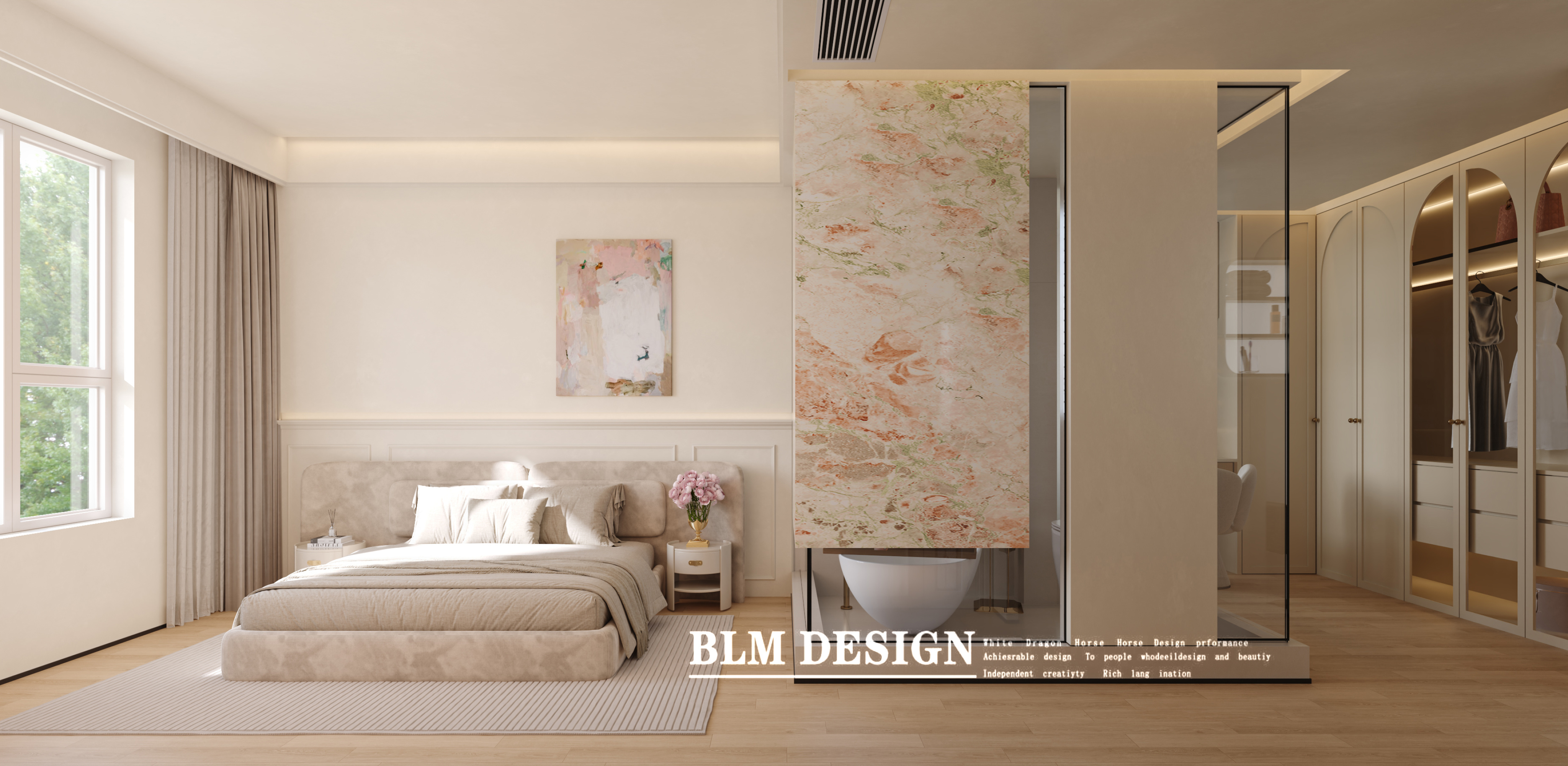 现代轻奢——白龙马效果图[ID: 116016220]_建e效果图