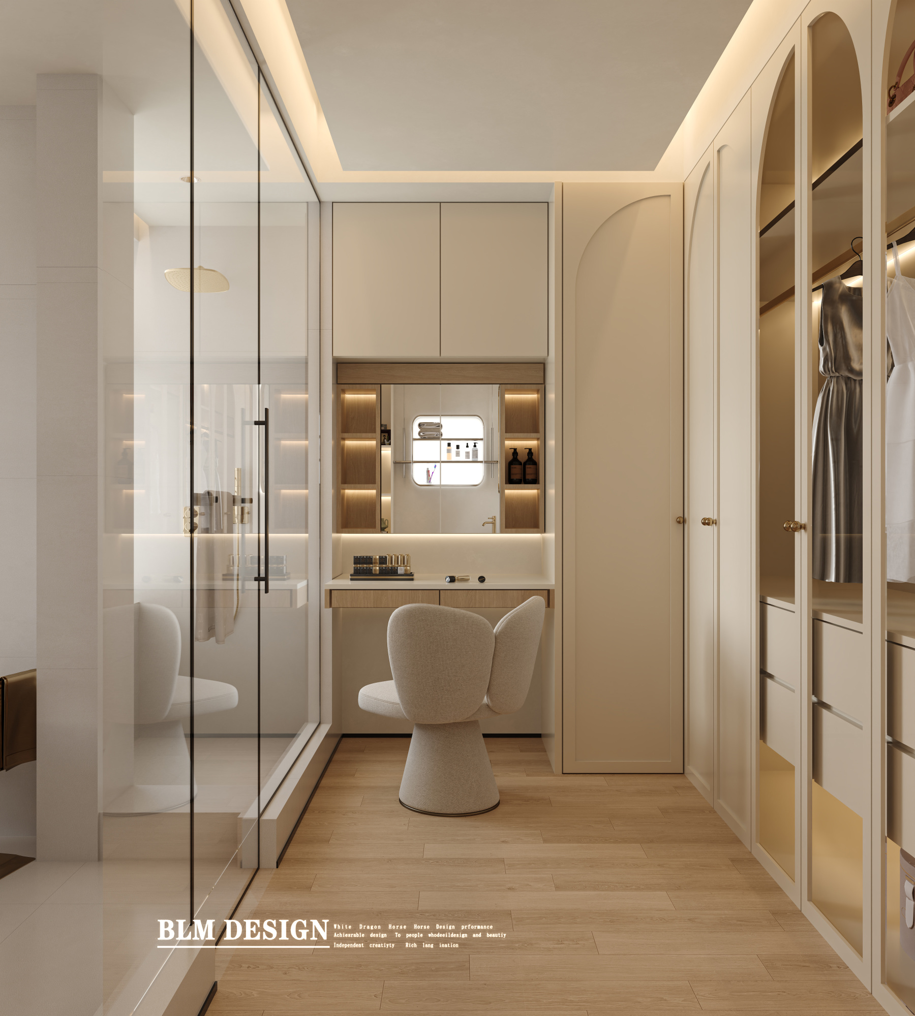 现代轻奢——白龙马效果图[ID: 116016220]_建e效果图