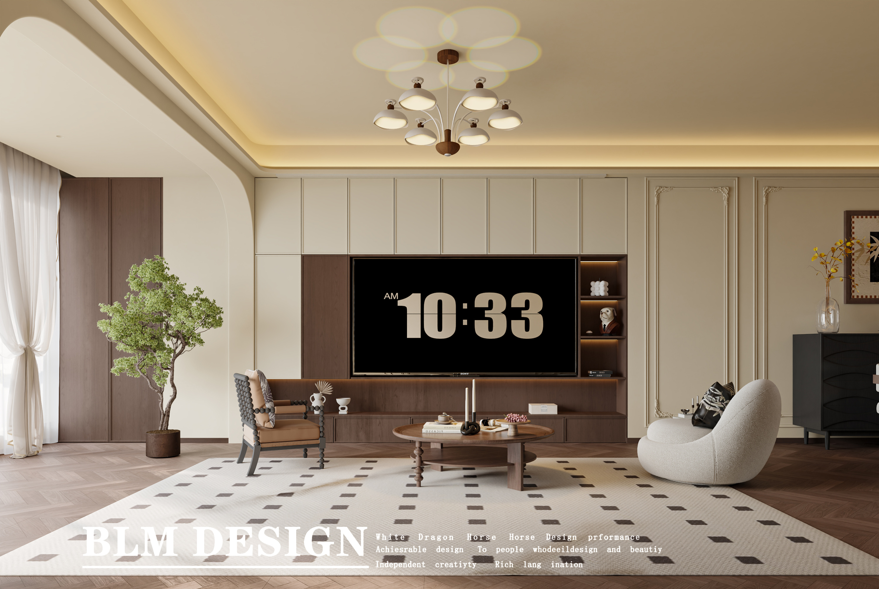 法式——白龙马效果图[ID: 116016318]_建e效果图
