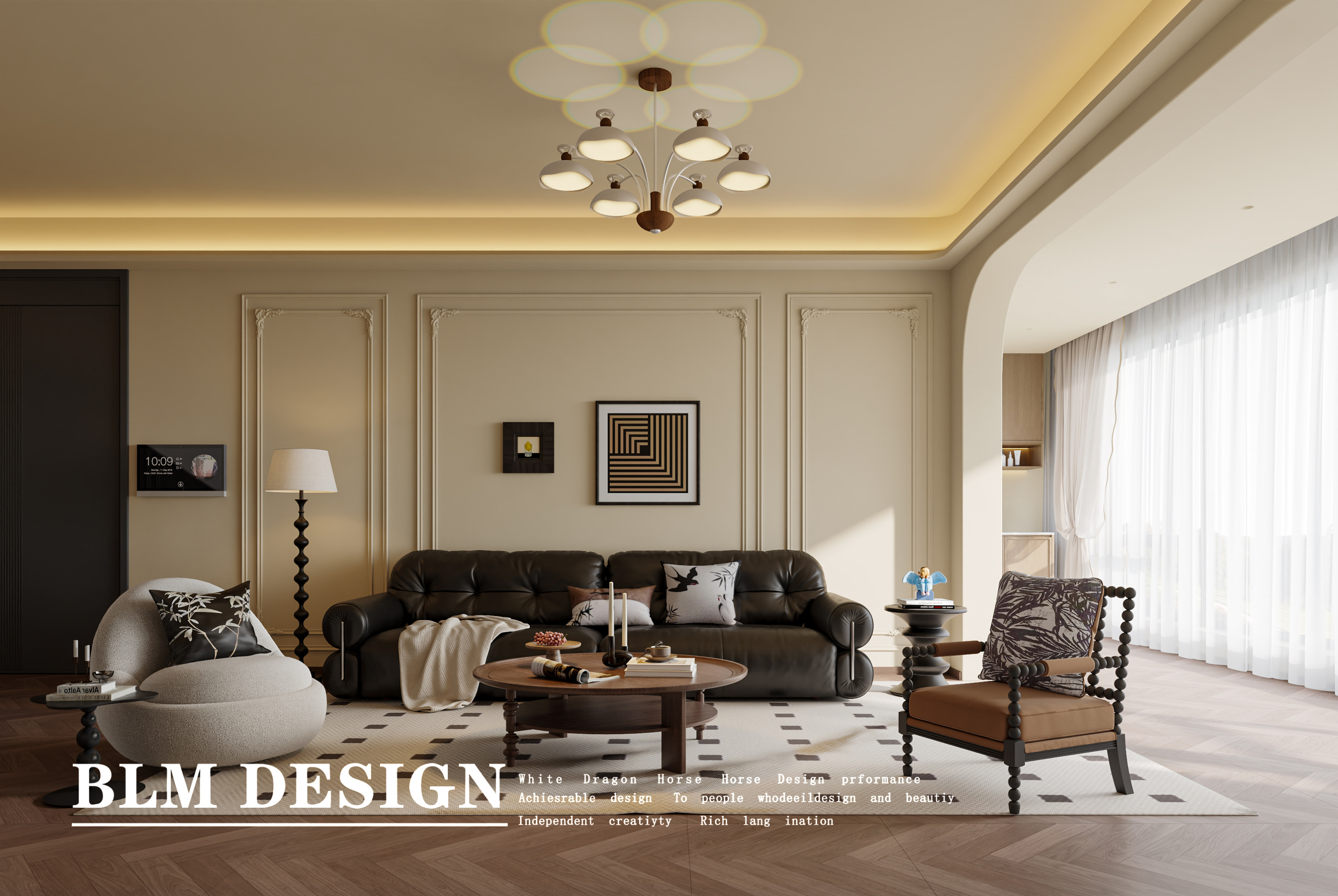 法式——白龙马效果图[ID: 116016318]_建e效果图