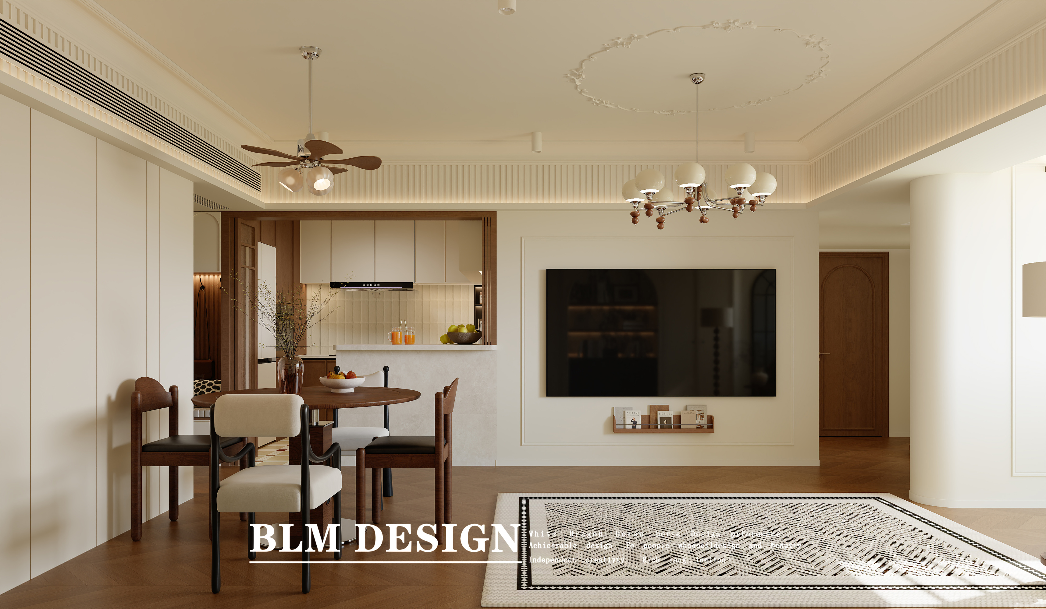 法式中古风-白龙马效果图[ID: 116016244]_建e效果图