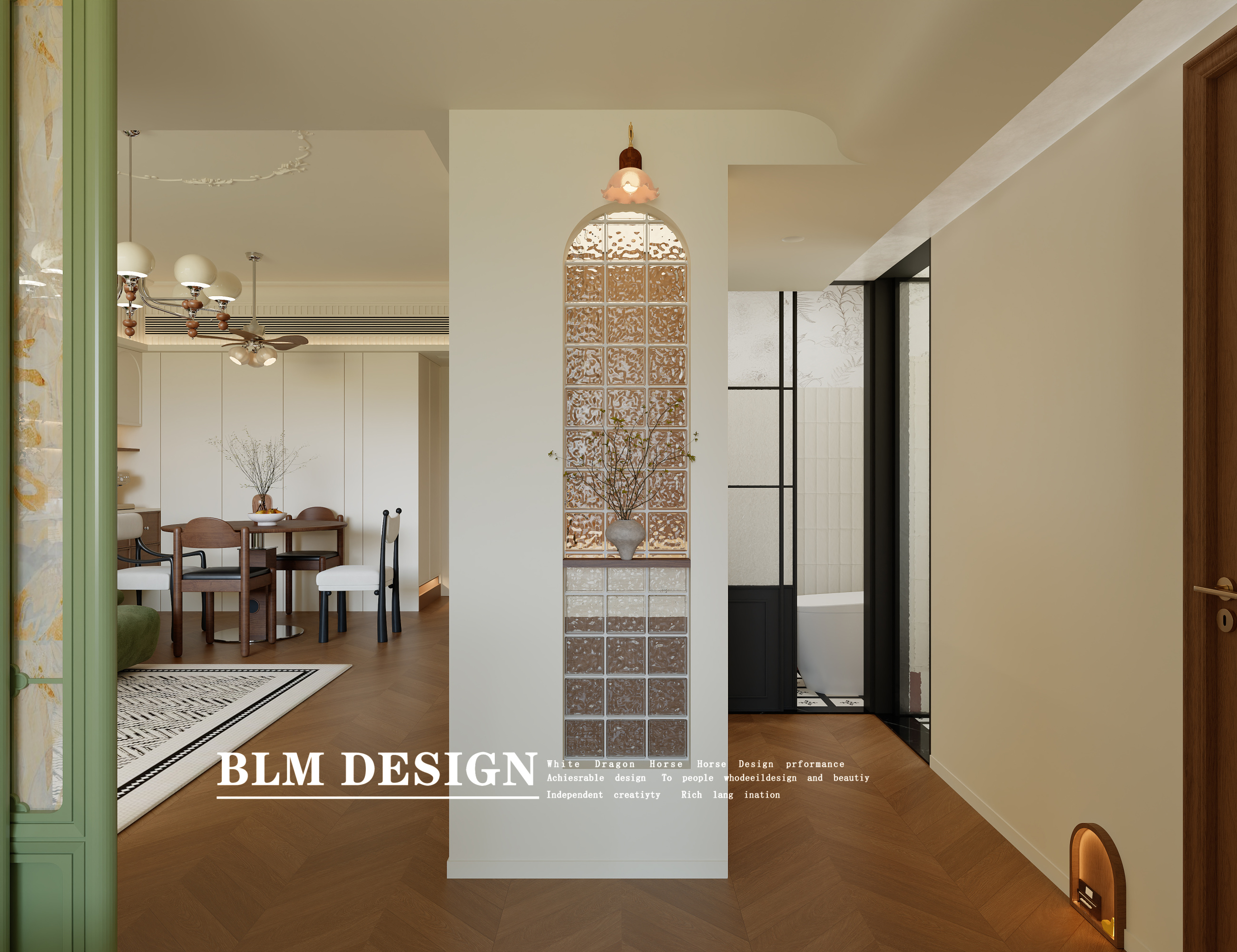 法式中古风-白龙马效果图[ID: 116016244]_建e效果图