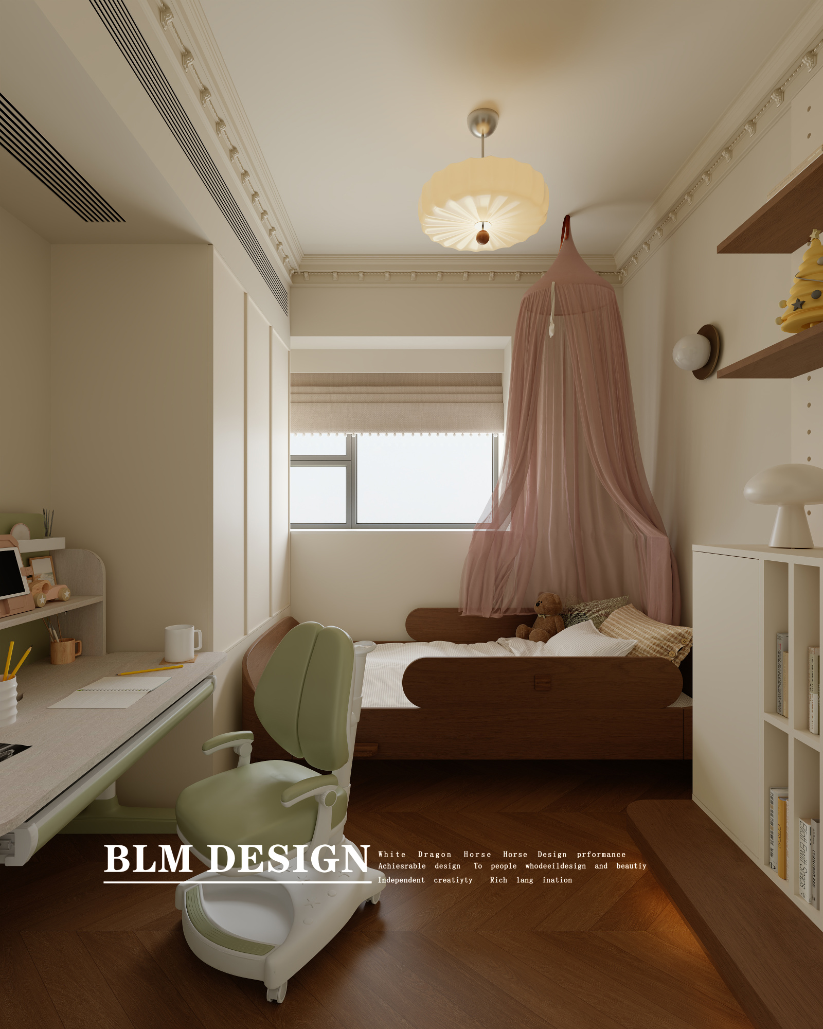 法式中古风-白龙马效果图[ID: 116016244]_建e效果图