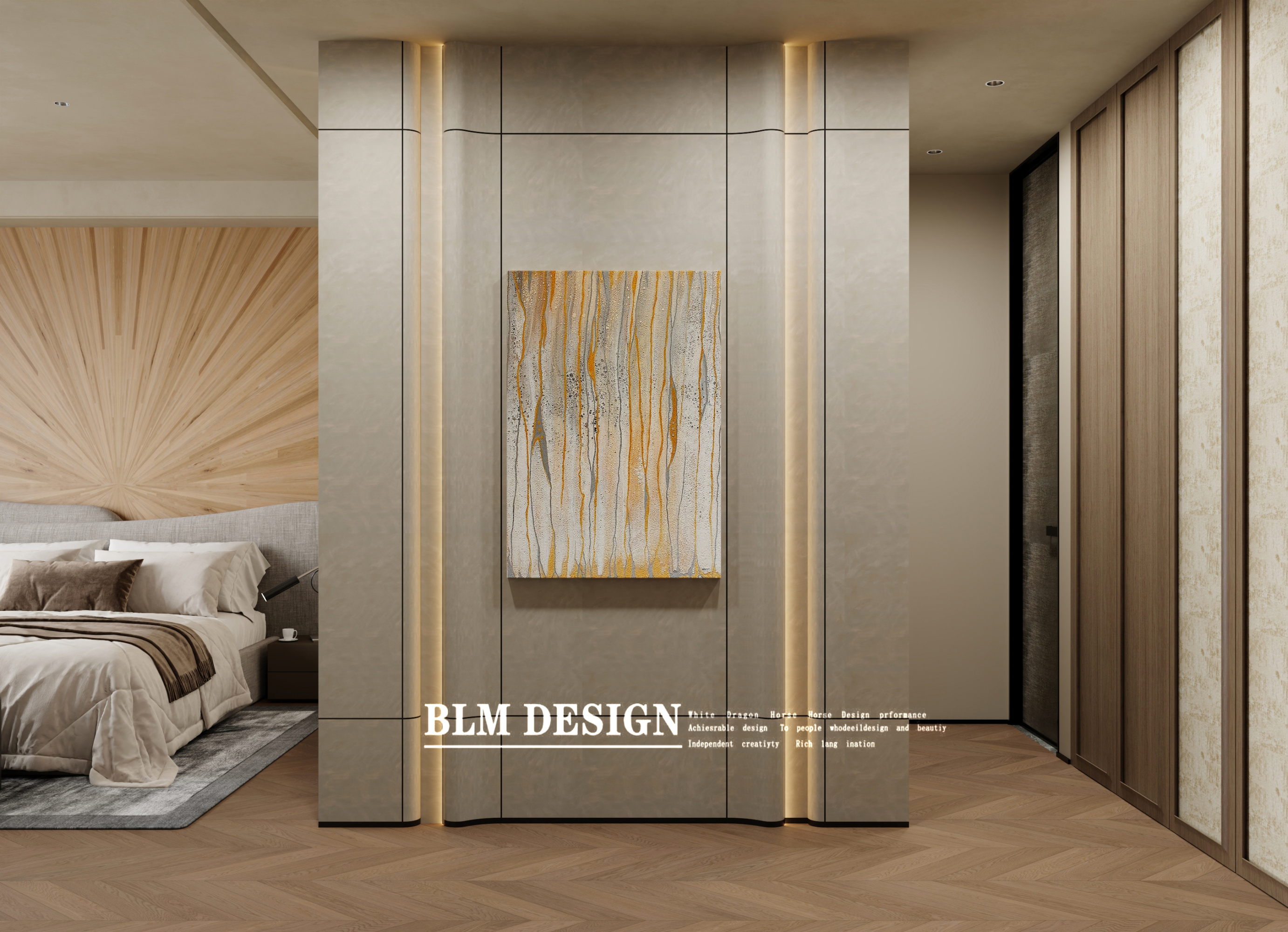 意式轻奢——白龙马效果图[ID: 116737082]_建e效果图