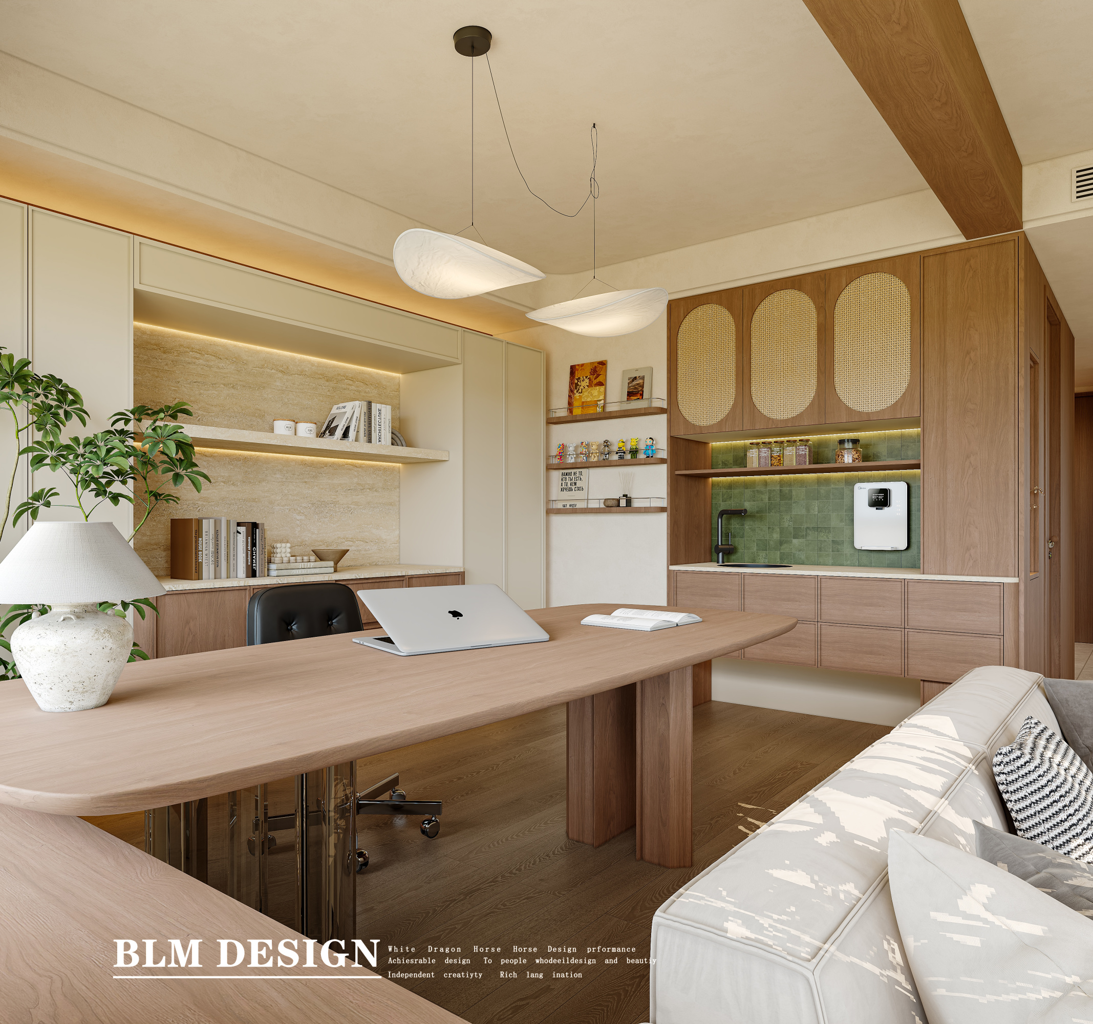自然风-白龙马效果图[ID: 116737116]_建e效果图