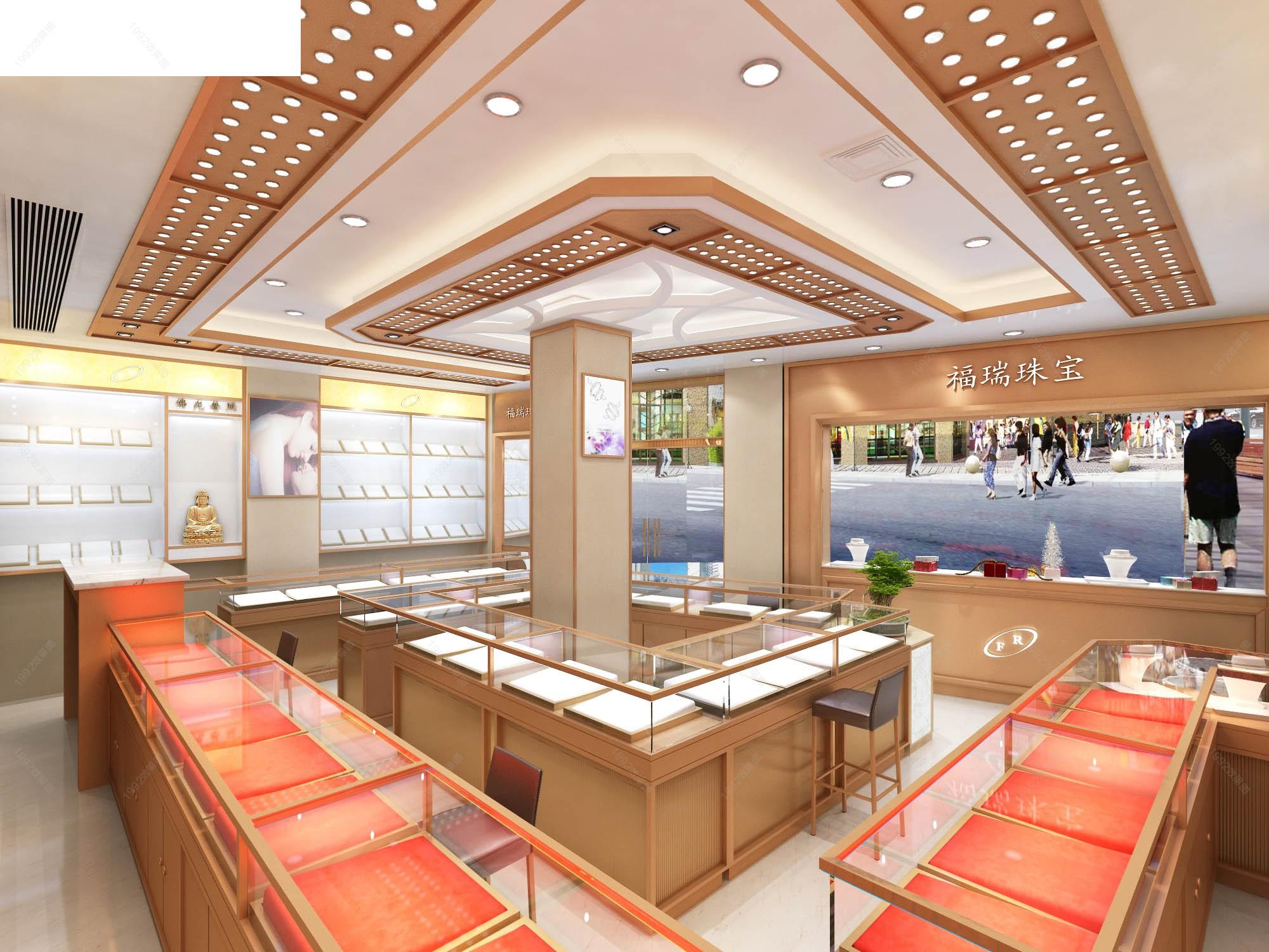 1992效果图~珠宝店