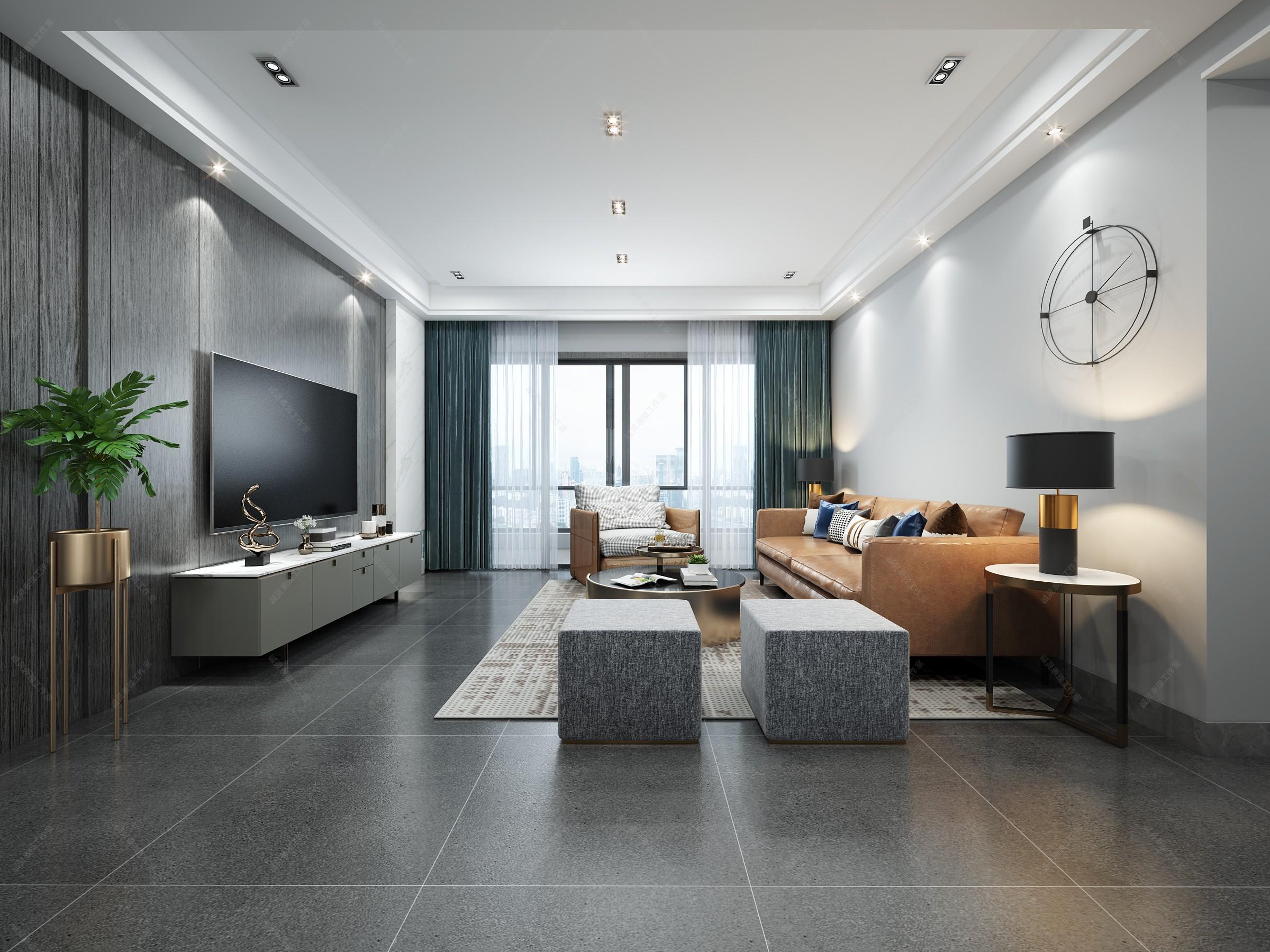 北欧轻奢家装设计