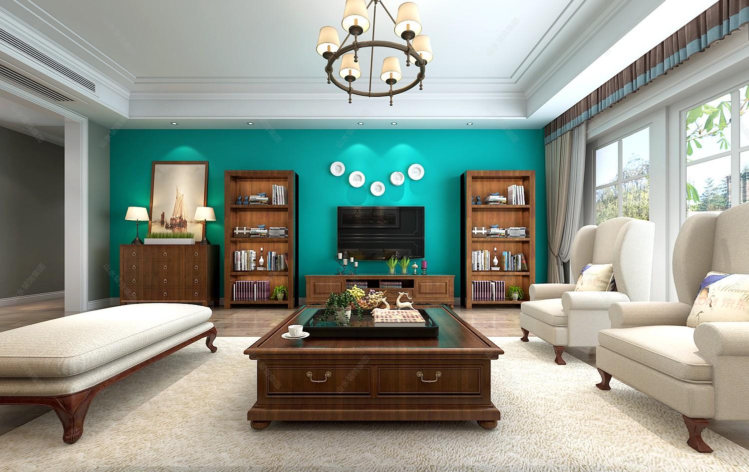 淡雅随和美式风,家居生活更舒适