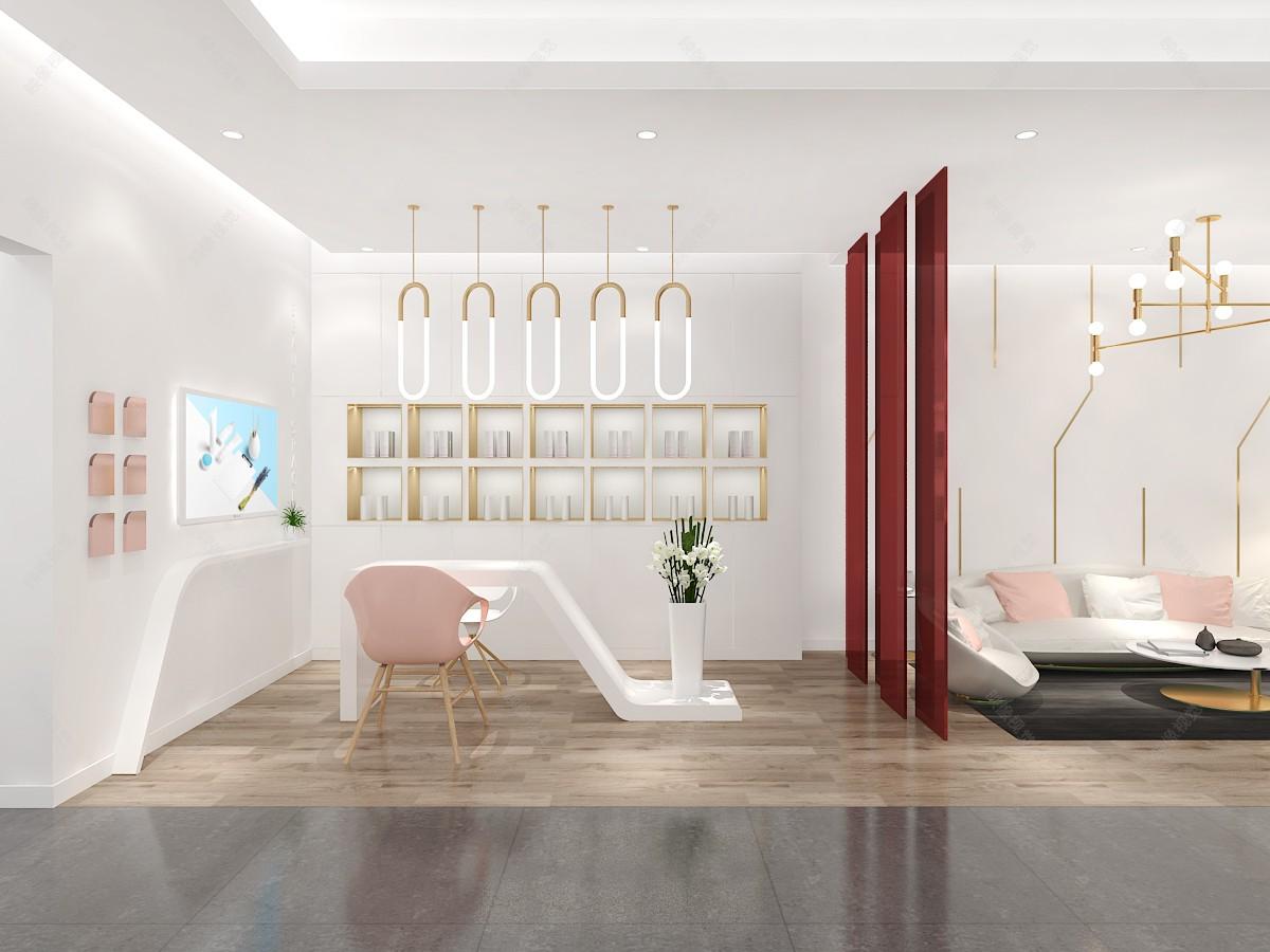 现代简约美容店设计