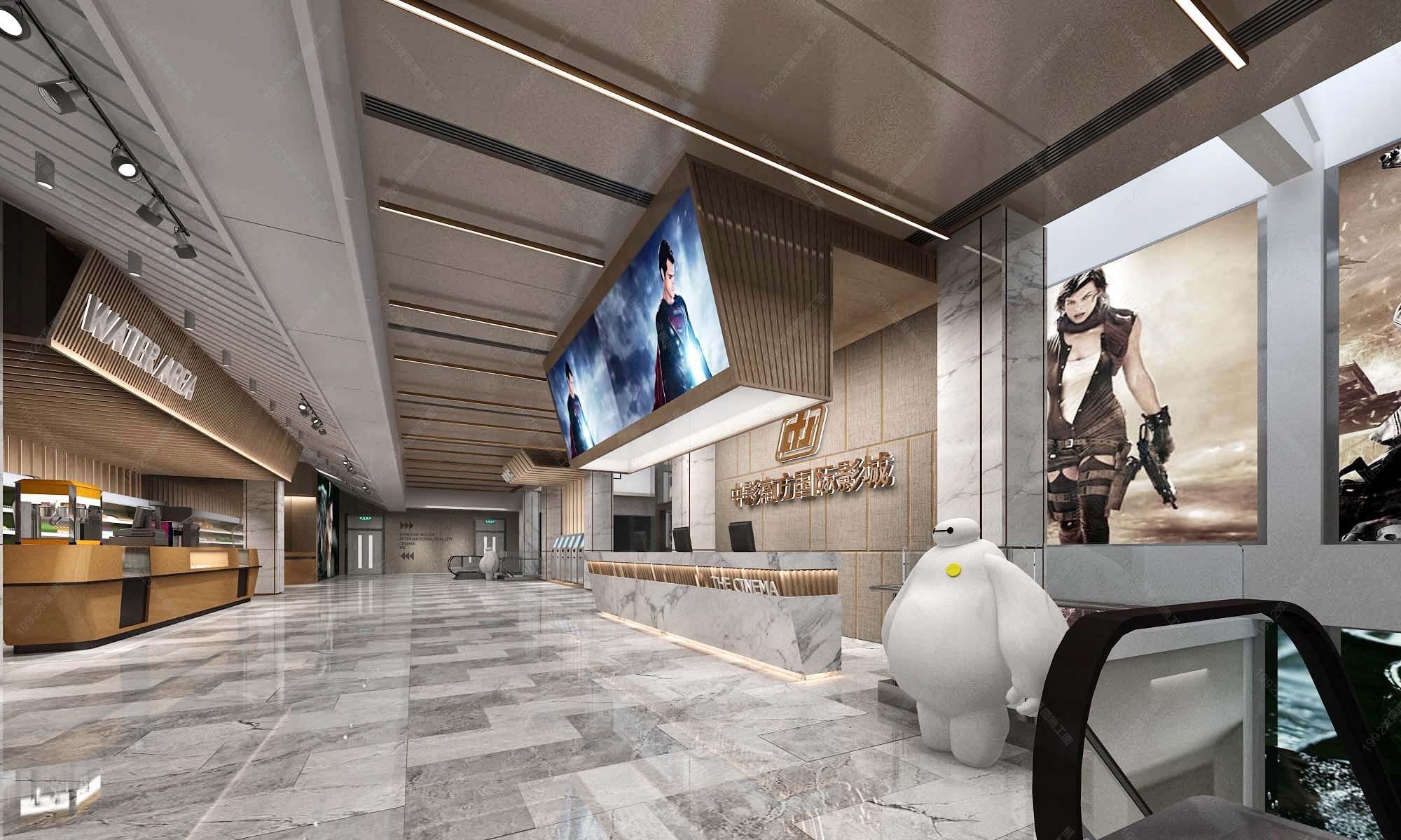 现代电影院设计 - 效果图交流区-建e室内设计网