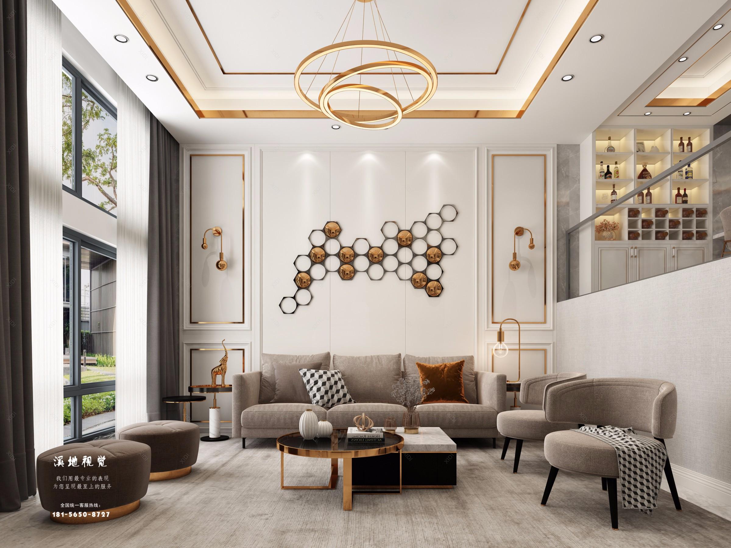 后现代轻奢家装全景