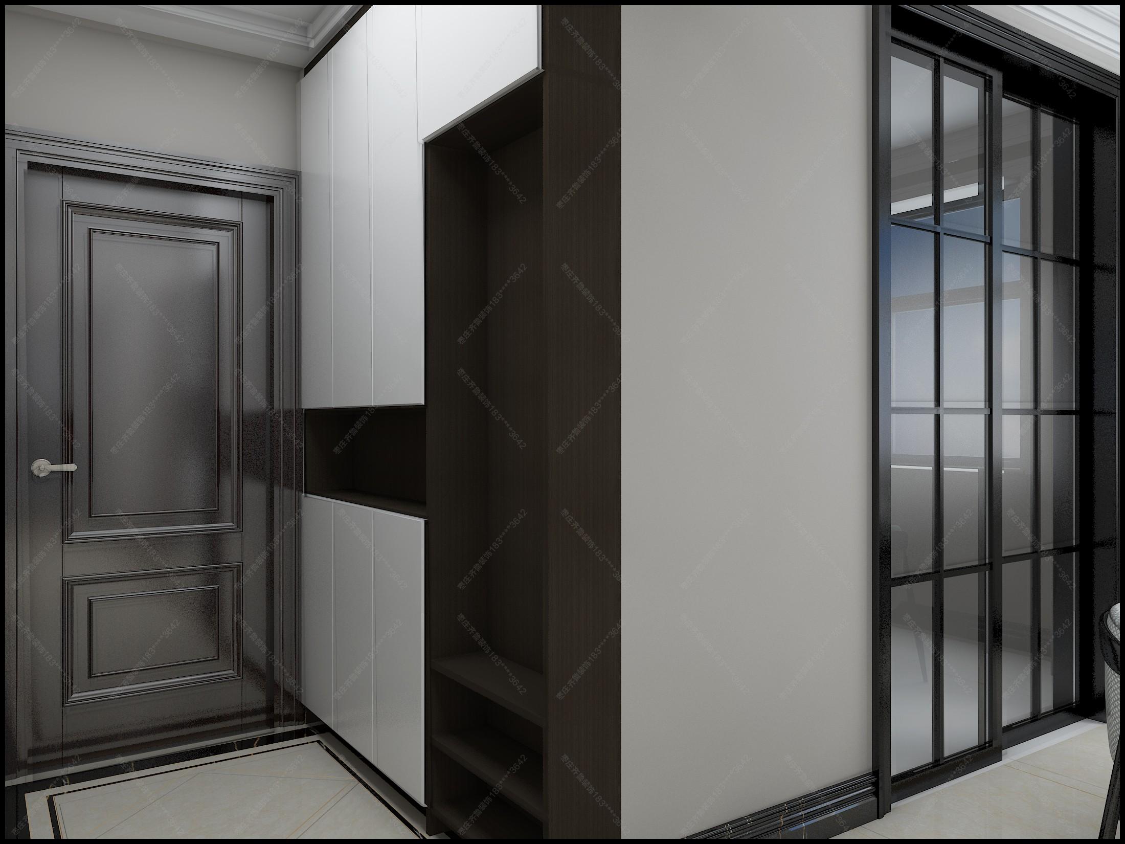 北欧黑白灰家装设计