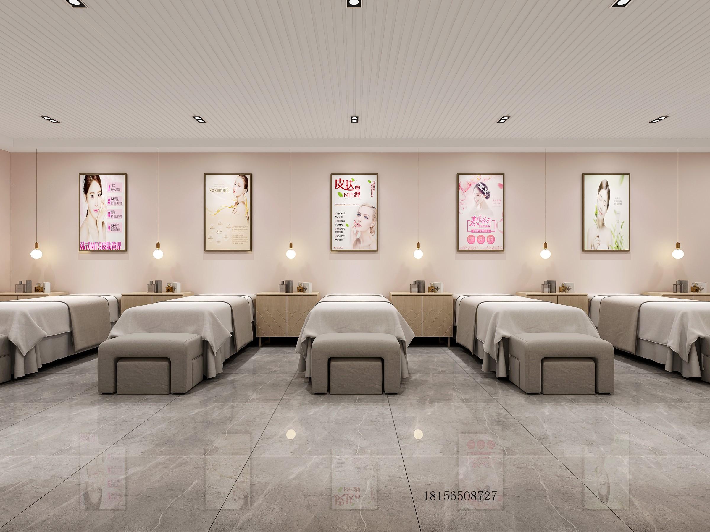 现代美容院全景