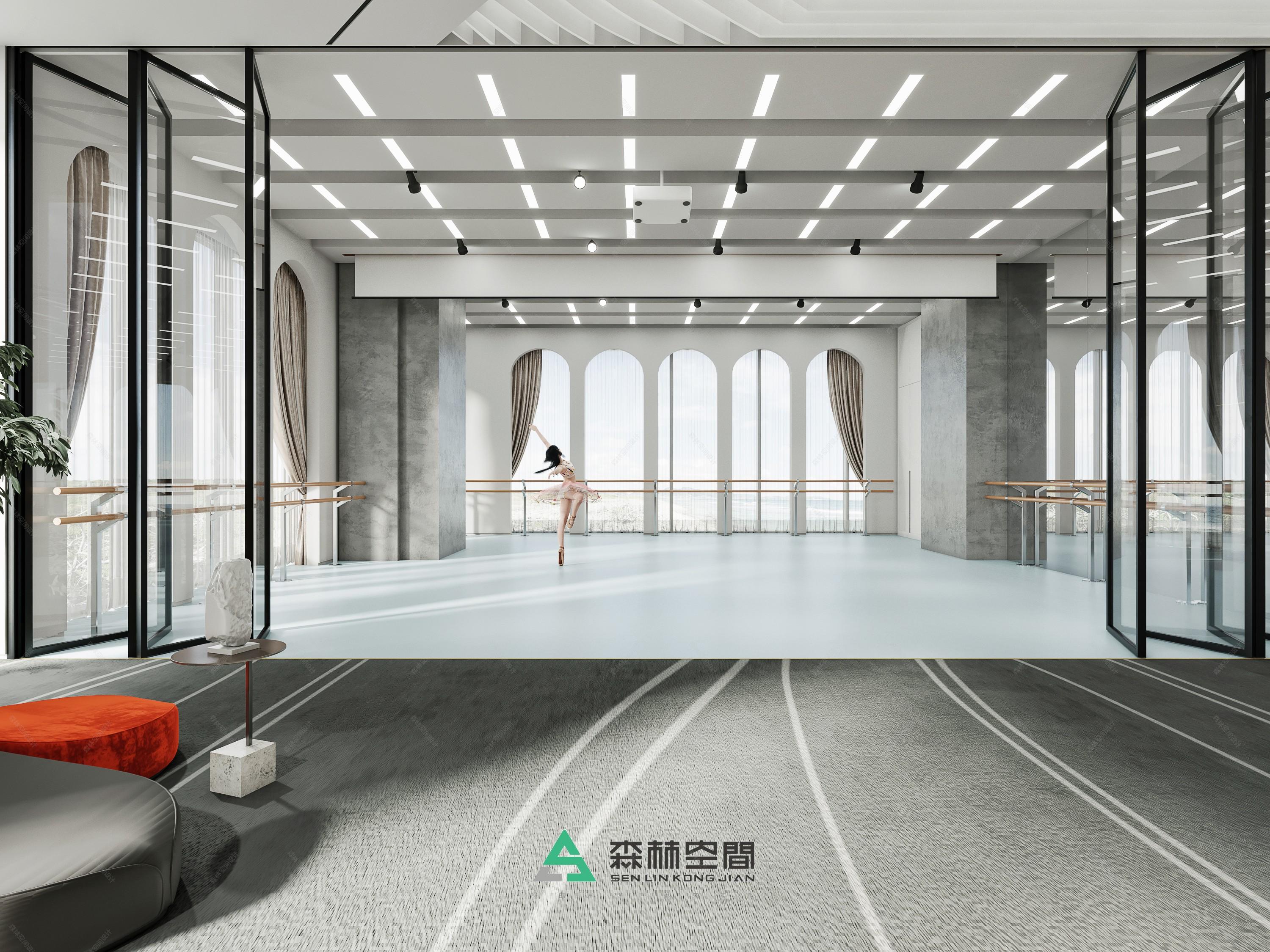 现代芭蕾舞培训机构——森林空间表现