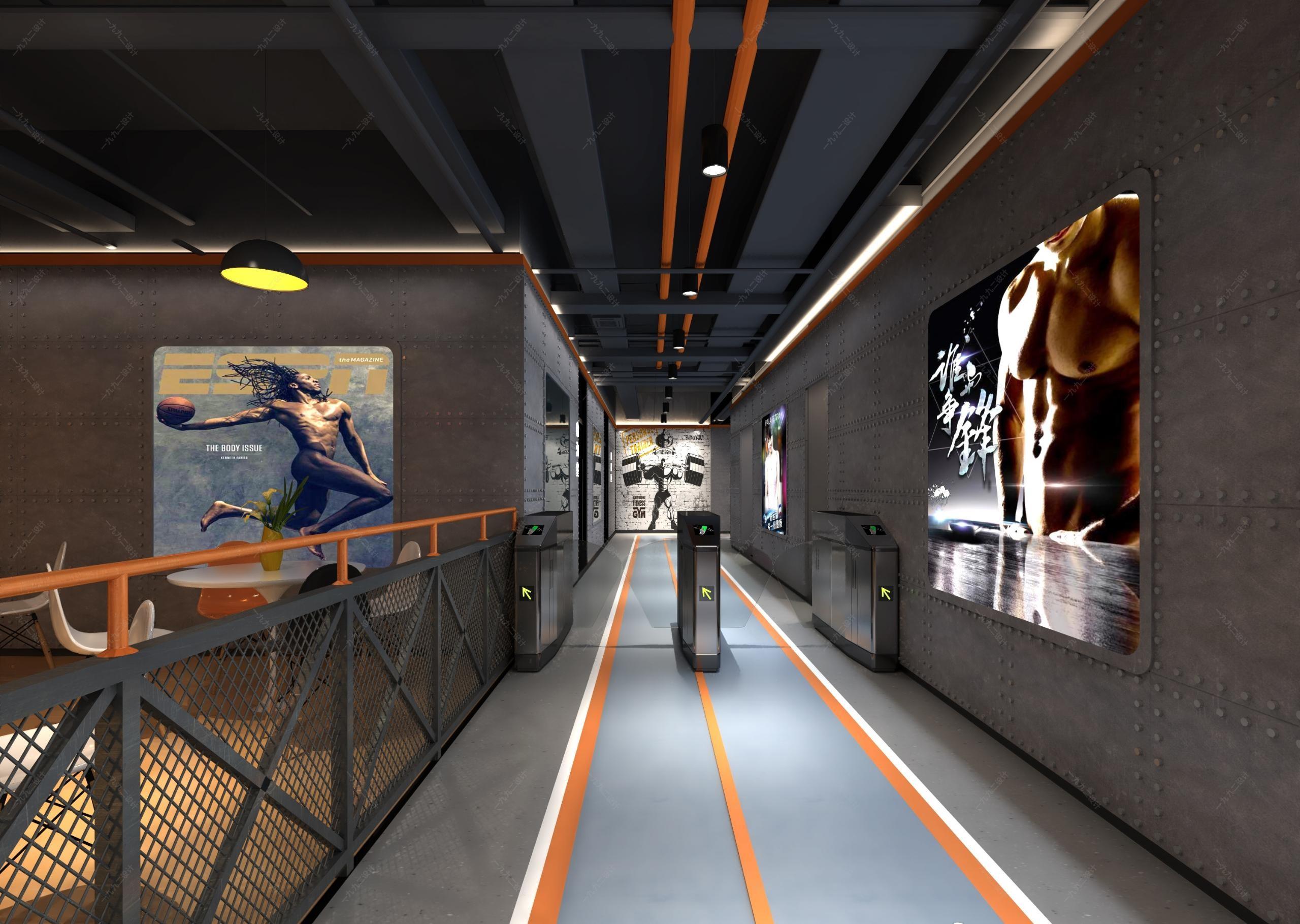 现代健身房设计