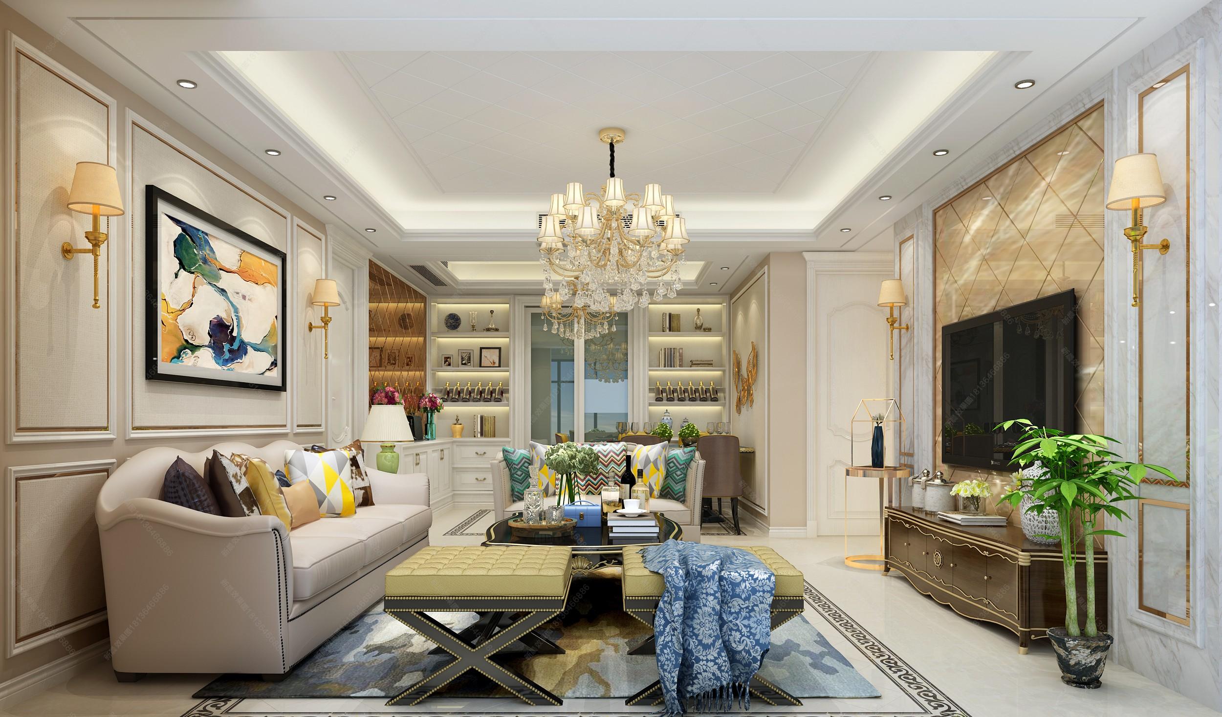 欧式风格客餐厅合集