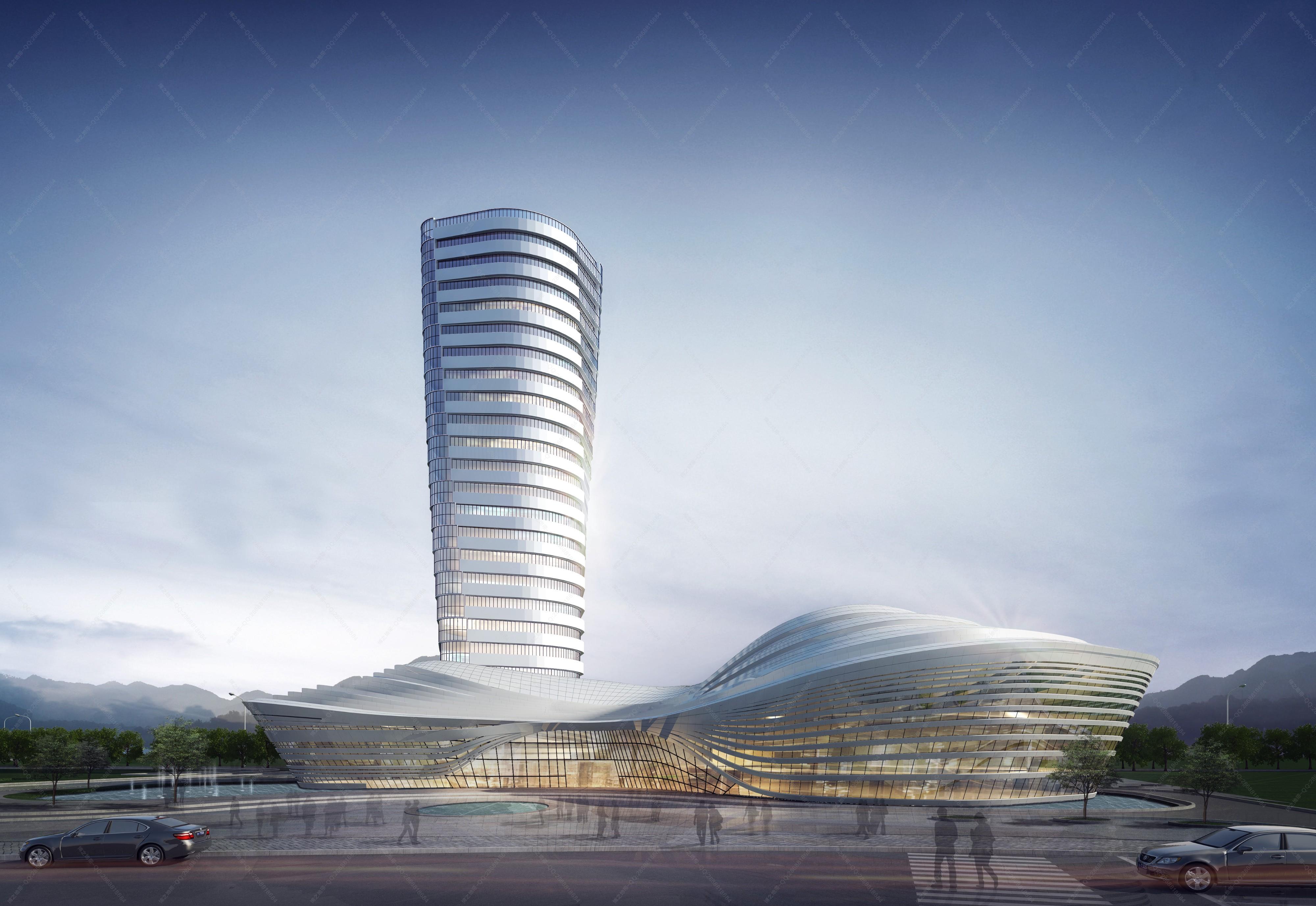 现代城市商业建筑