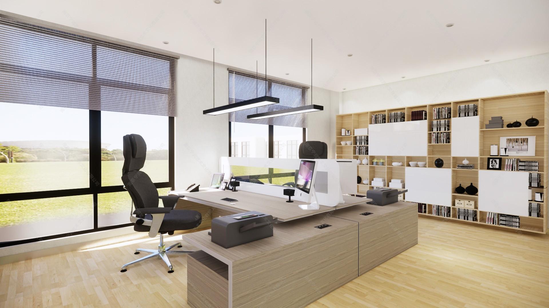 现代学校办公空间 - 效果图交流区-建E室内设计网