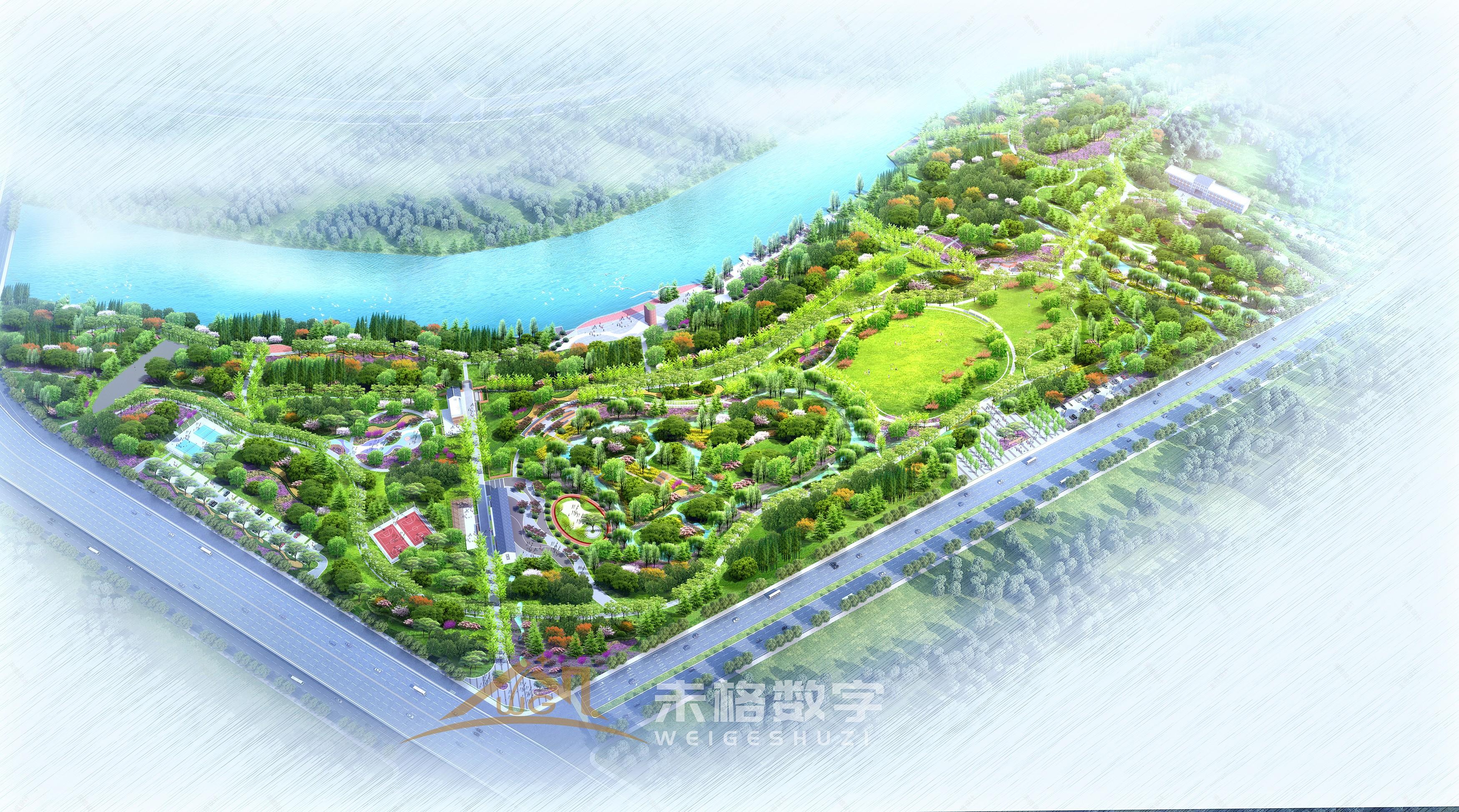 现代景观规划春夏秋冬四季图 - 效果图交流区-建e室内设计网