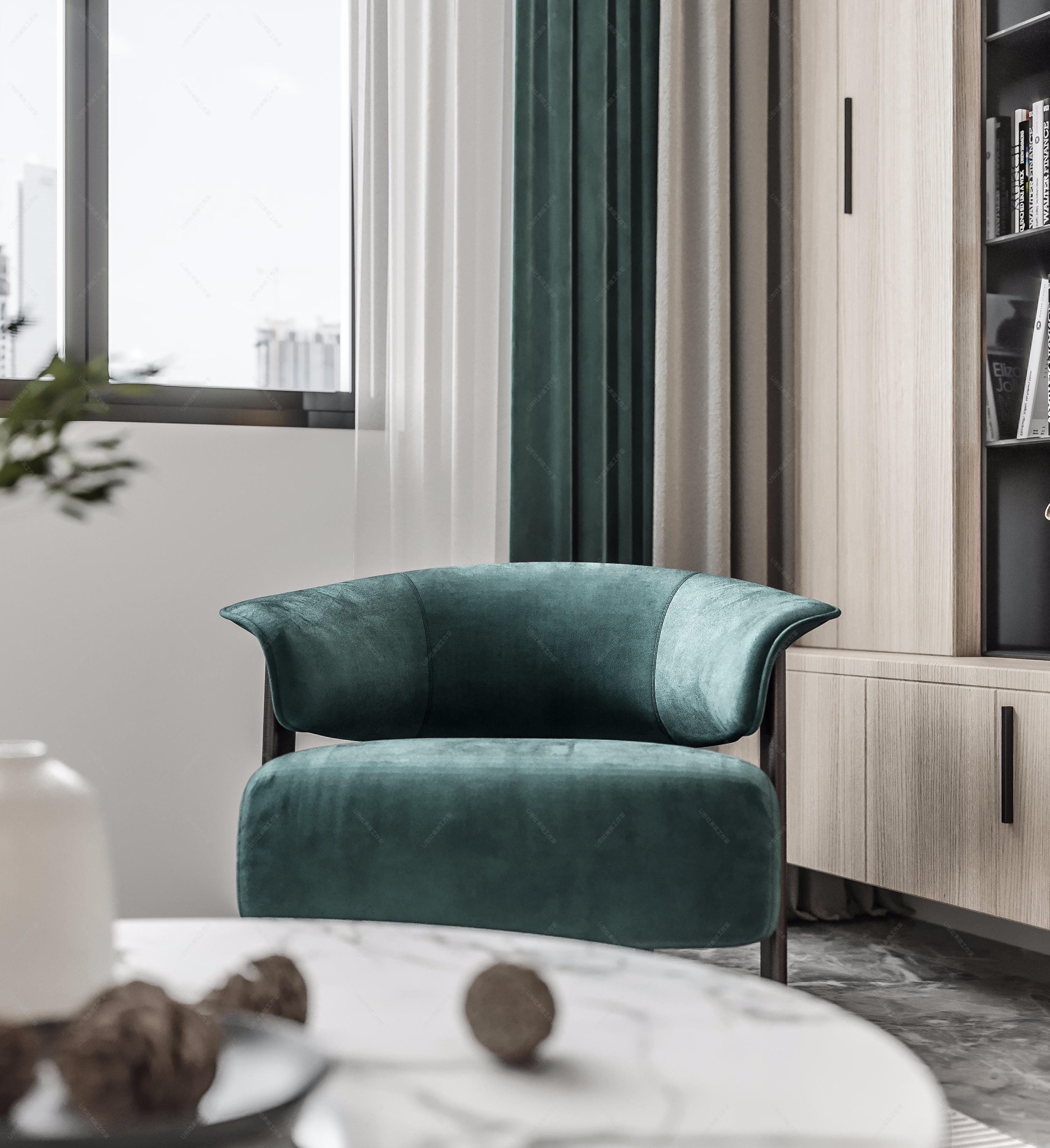 现代巧克力 橄榄绿客餐厅