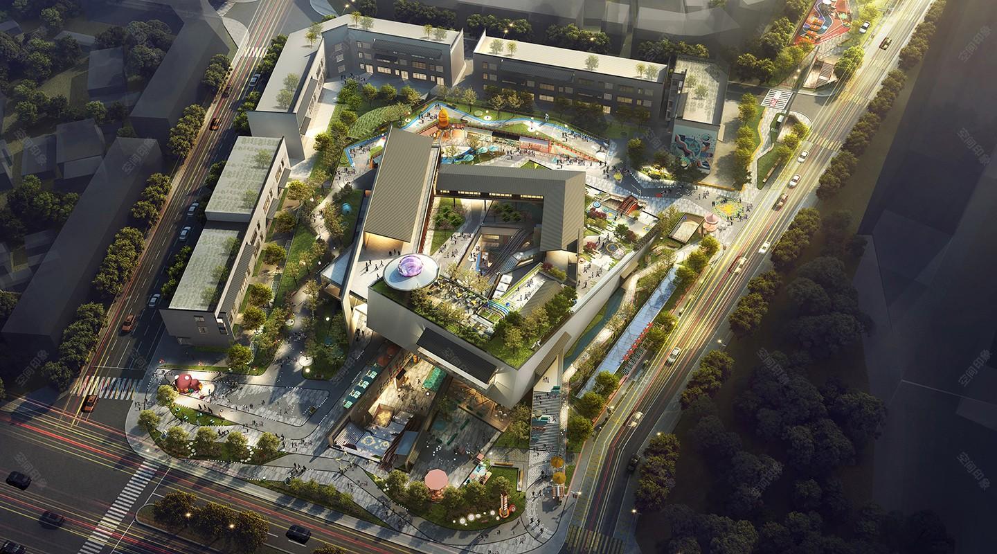 现代主题商业街