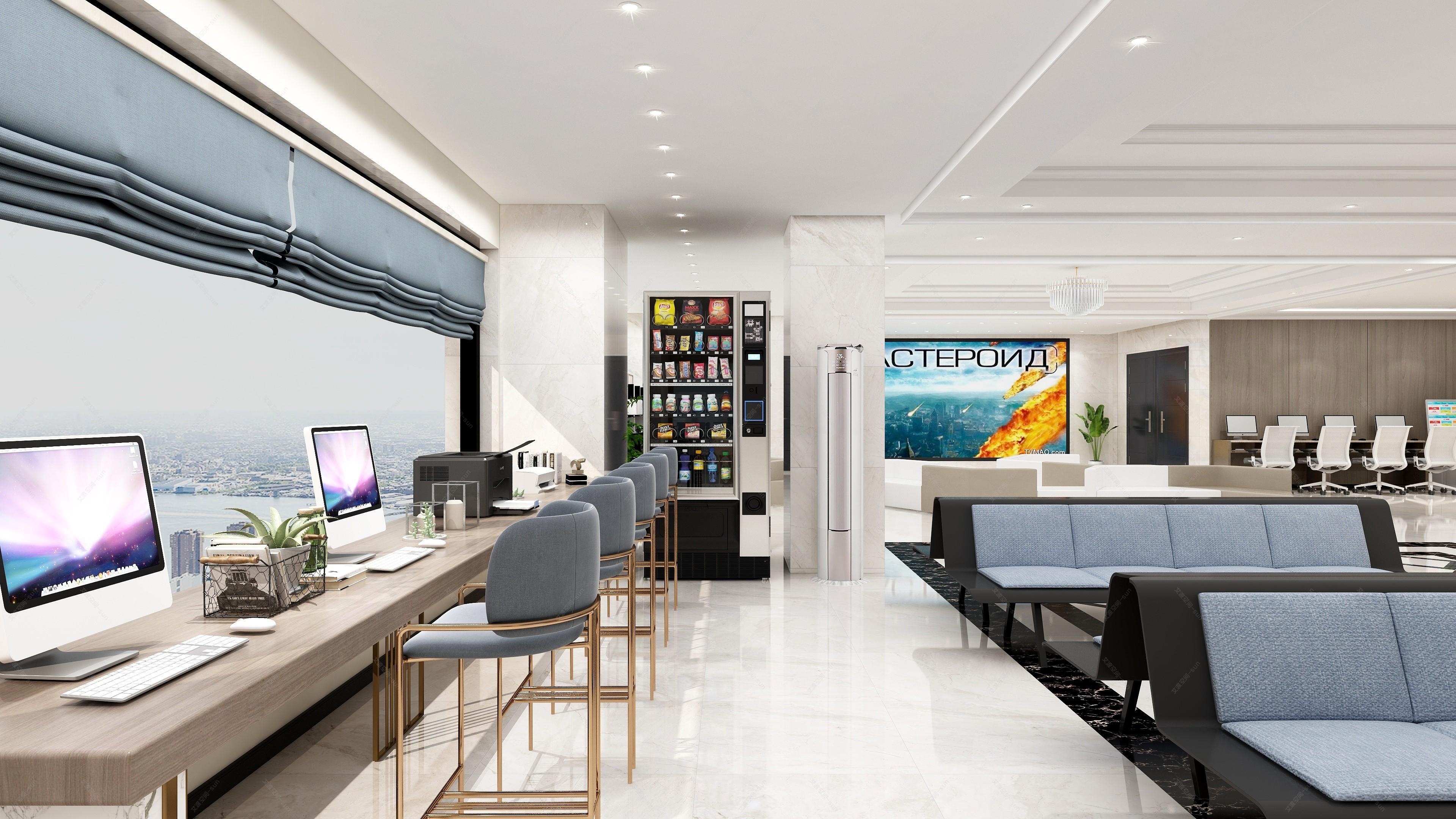 现代农商行 - 效果图交流区-建e室内设计网