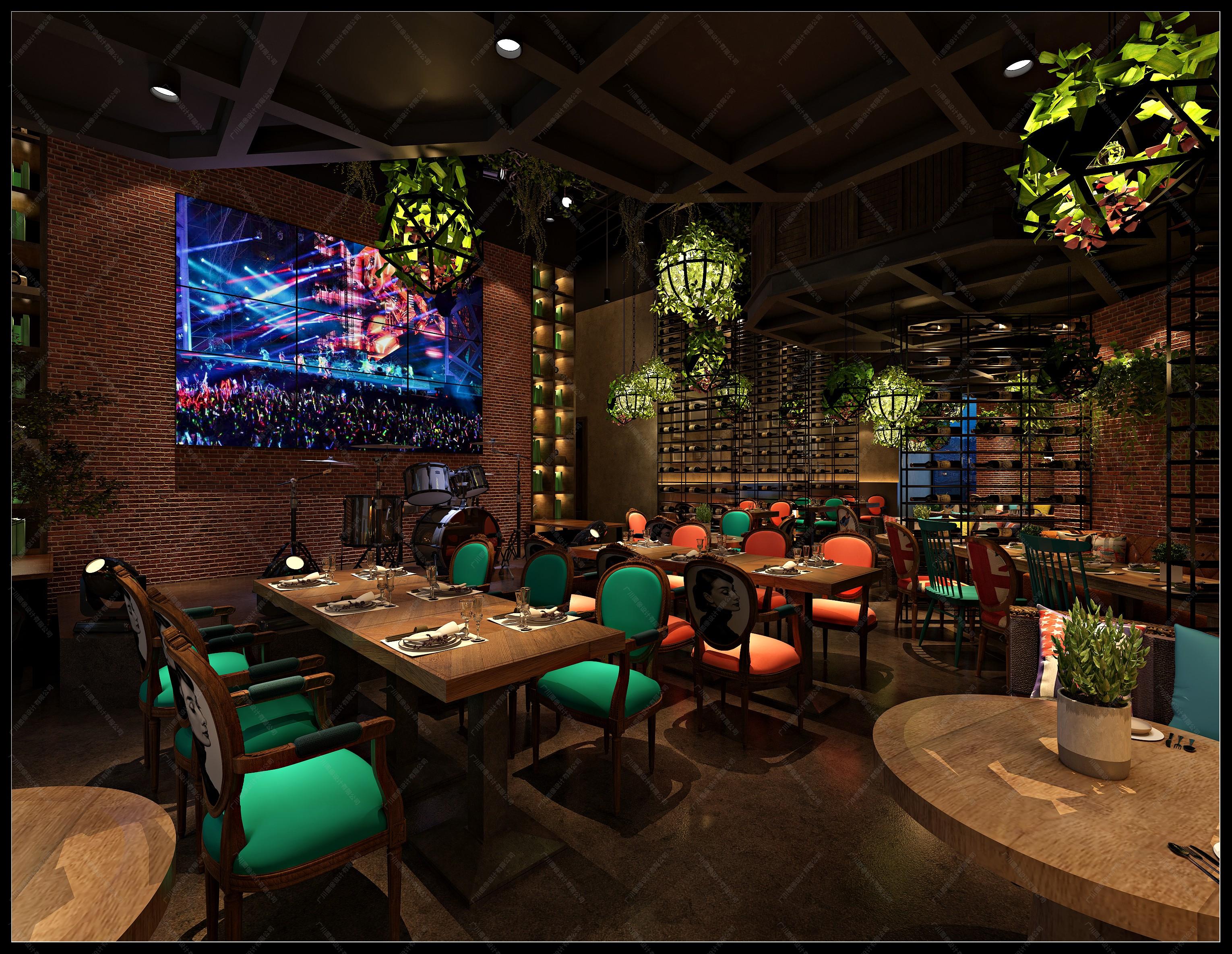 工业风餐厅设计