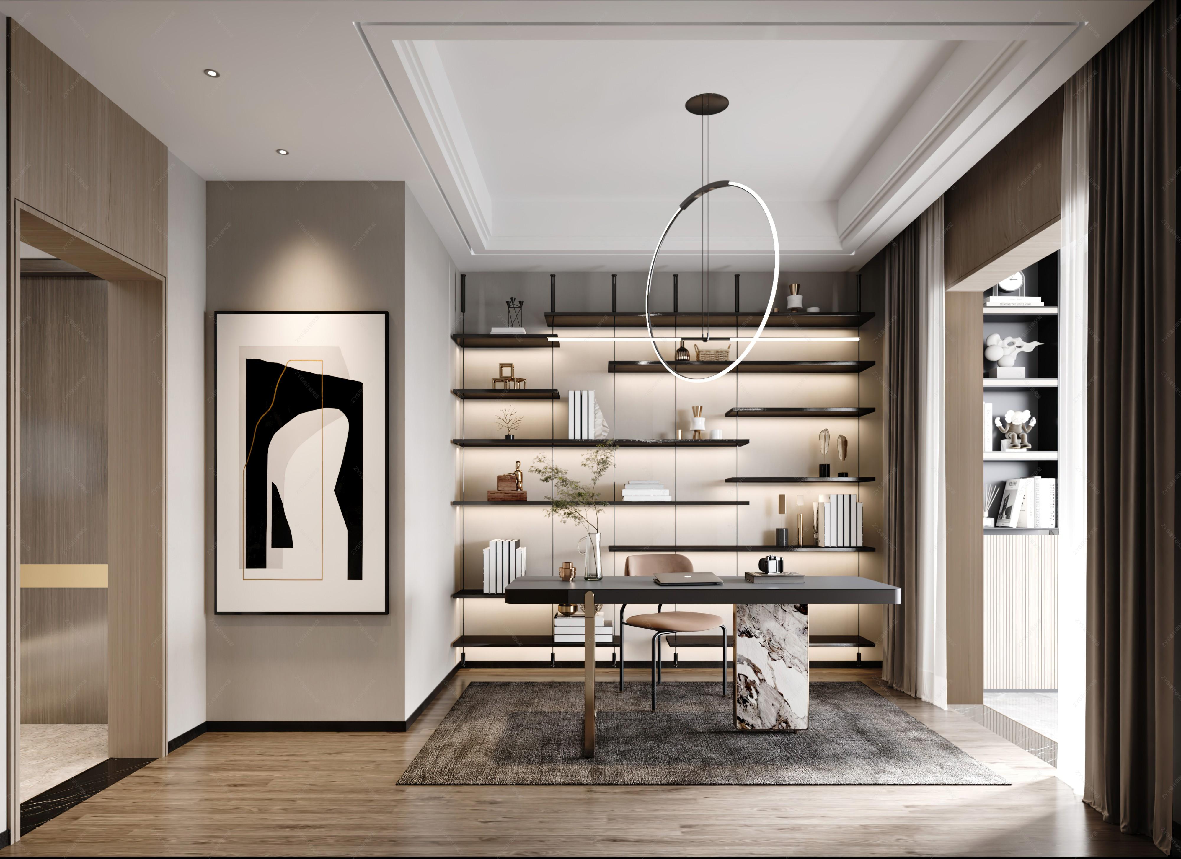 现代-轻奢 - 效果图交流区-建e室内设计网