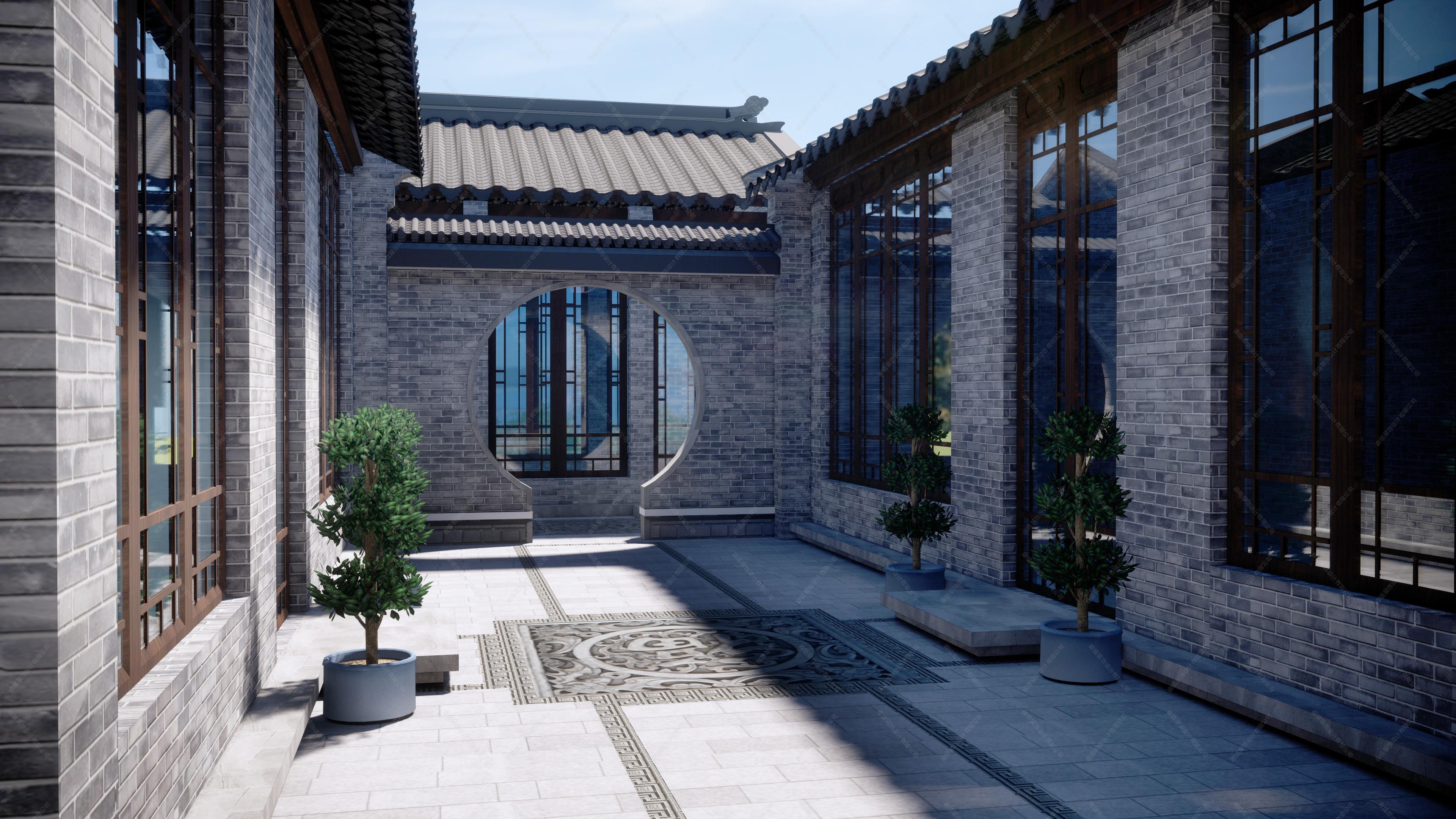 自建四合院 - 效果图交流区-建e室内设计网