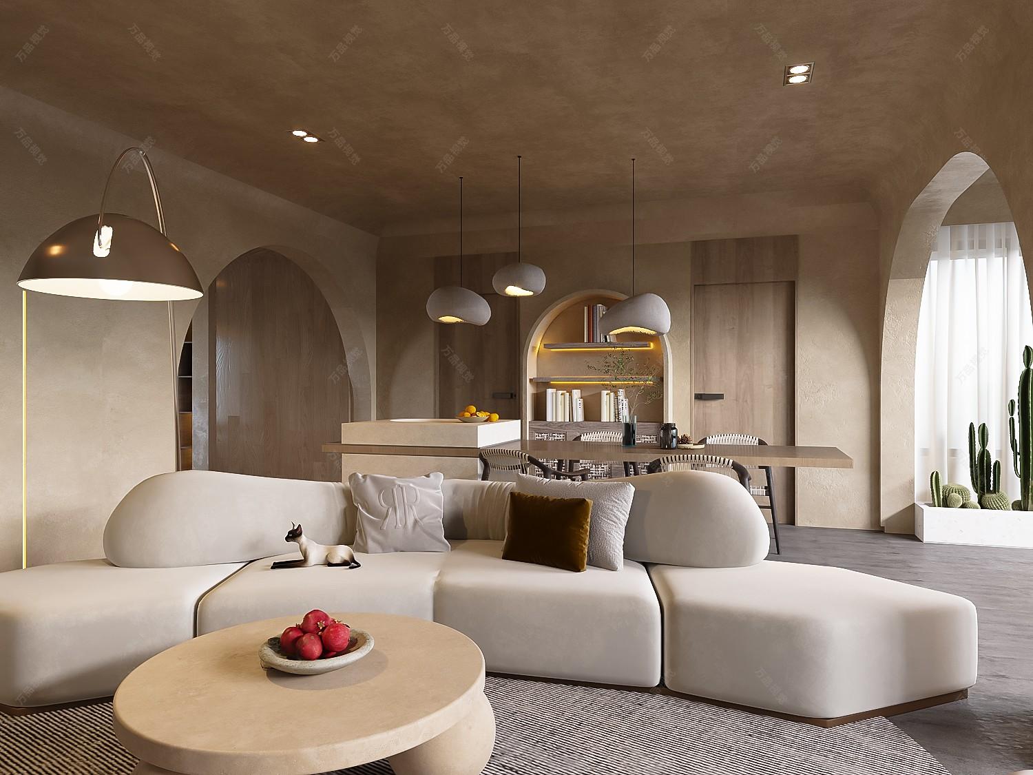 侘寂风家装丨万品视觉 - 效果图交流区-建e室内设计网