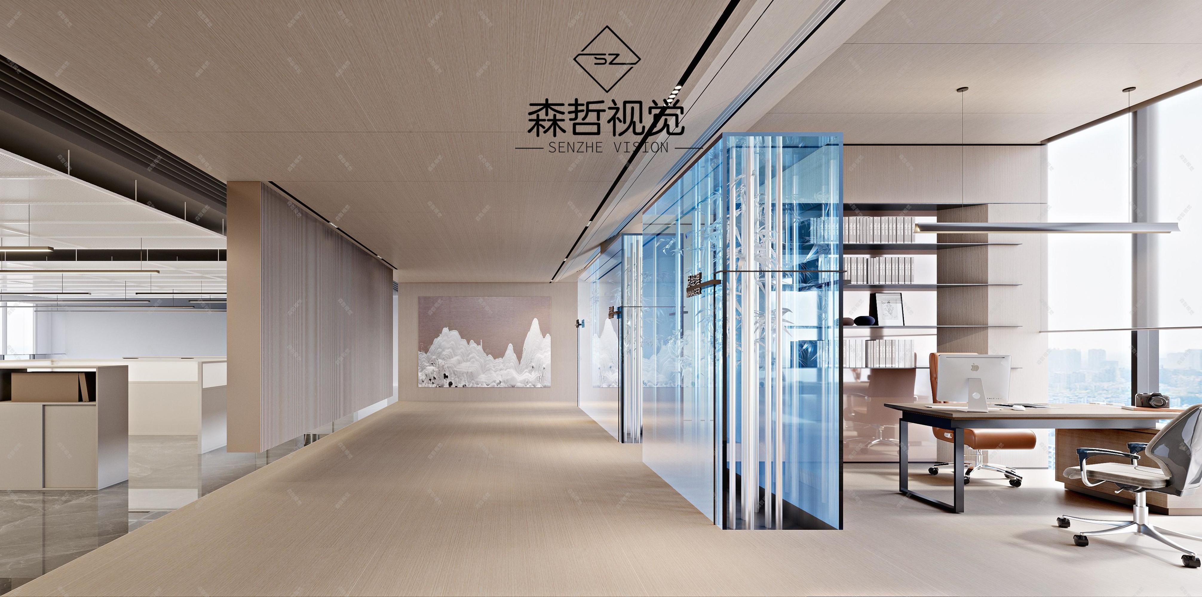 办公空间[ID: 102515911]_建e效果图