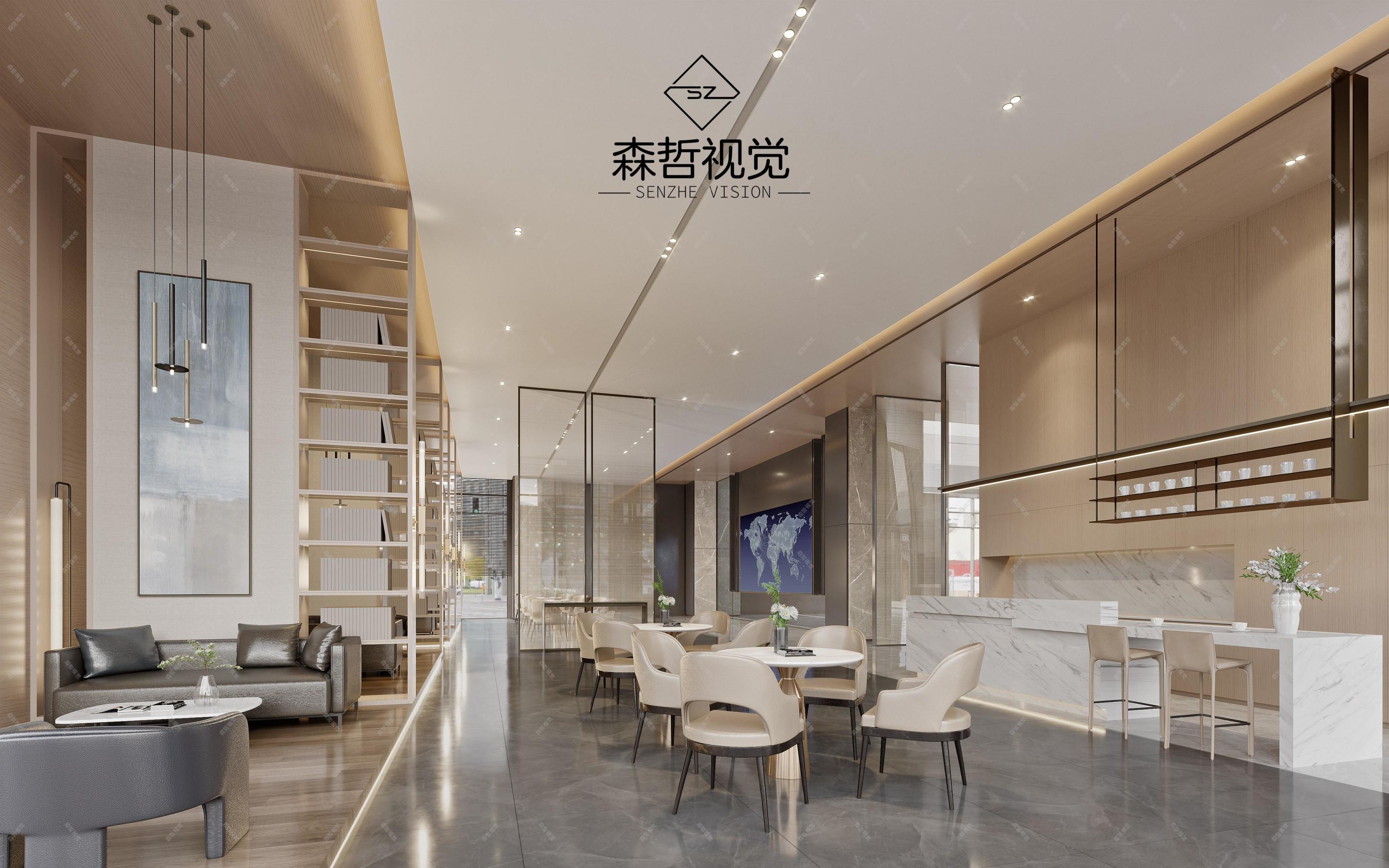 办公空间[ID: 102515911]_建e效果图