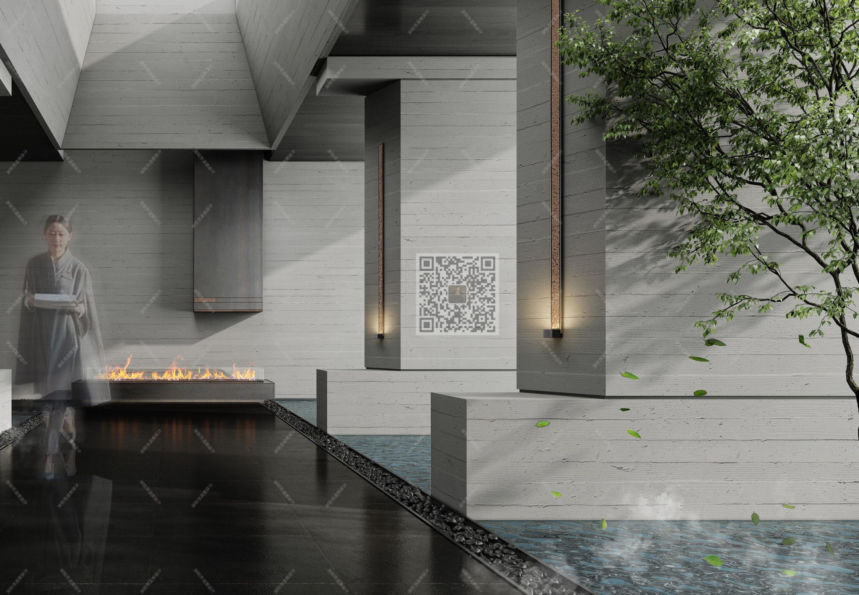 五星级度假酒店[ID: 102384851]_建e效果图