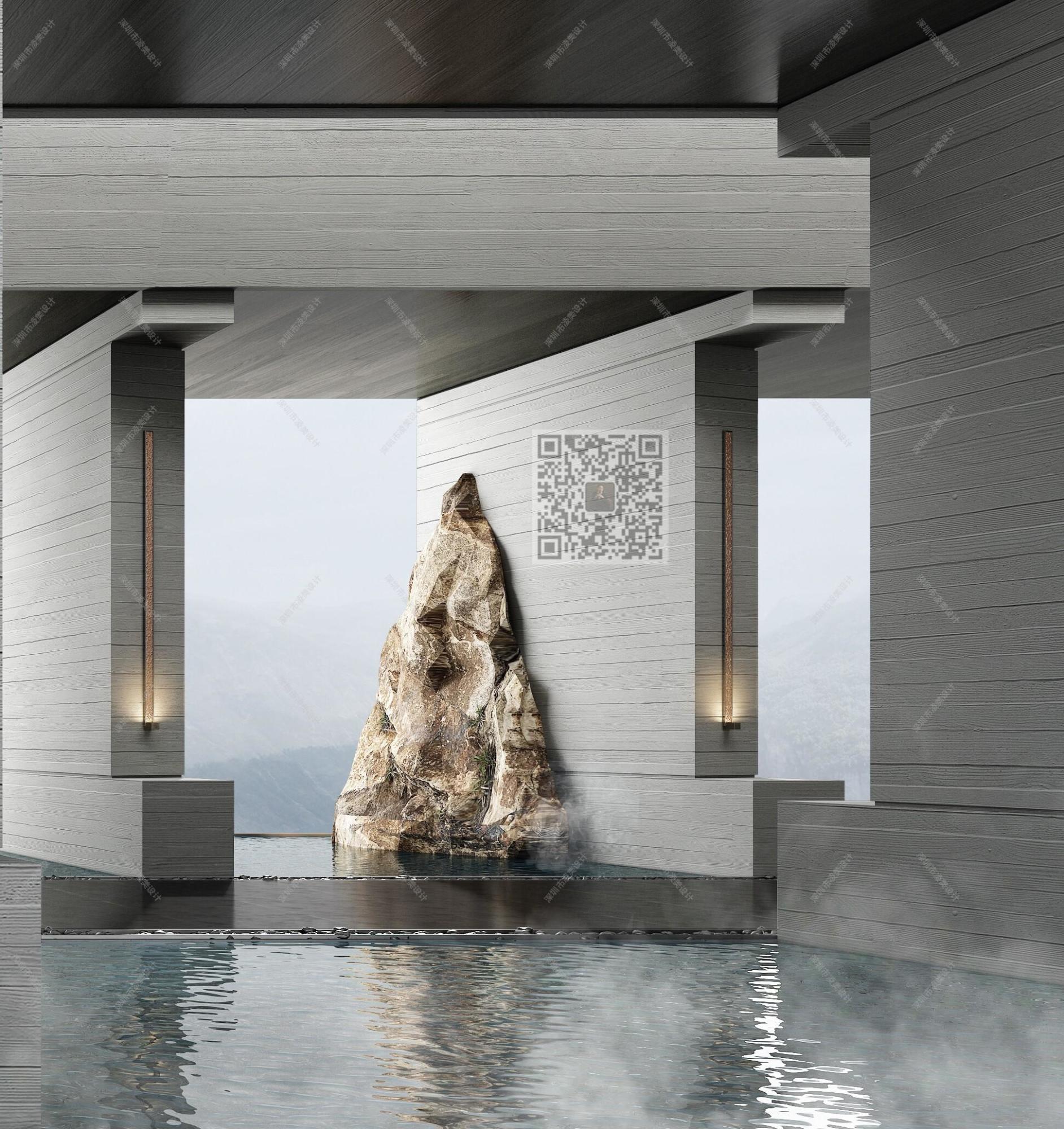 五星级度假酒店[ID: 102384851]_建e效果图