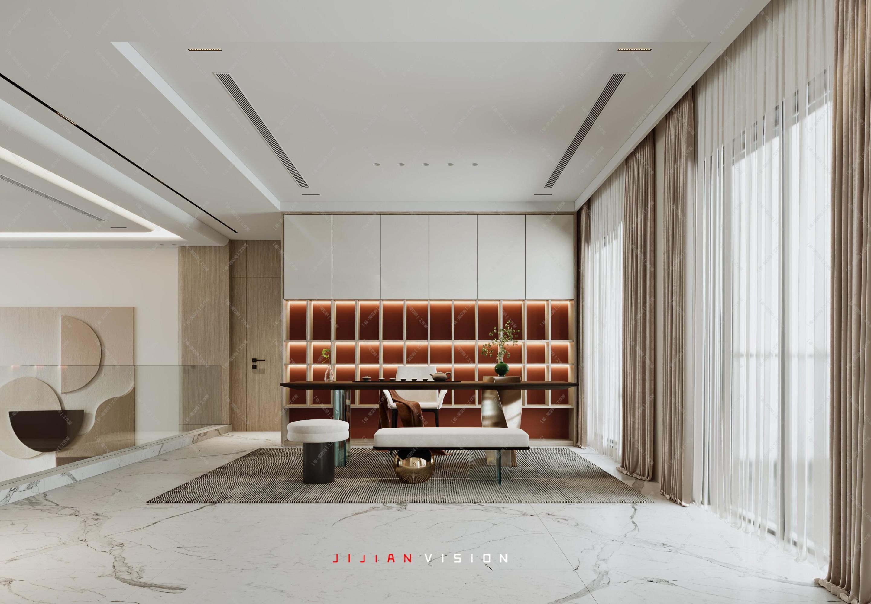 极简复式[ID: 103761132]_建e效果图