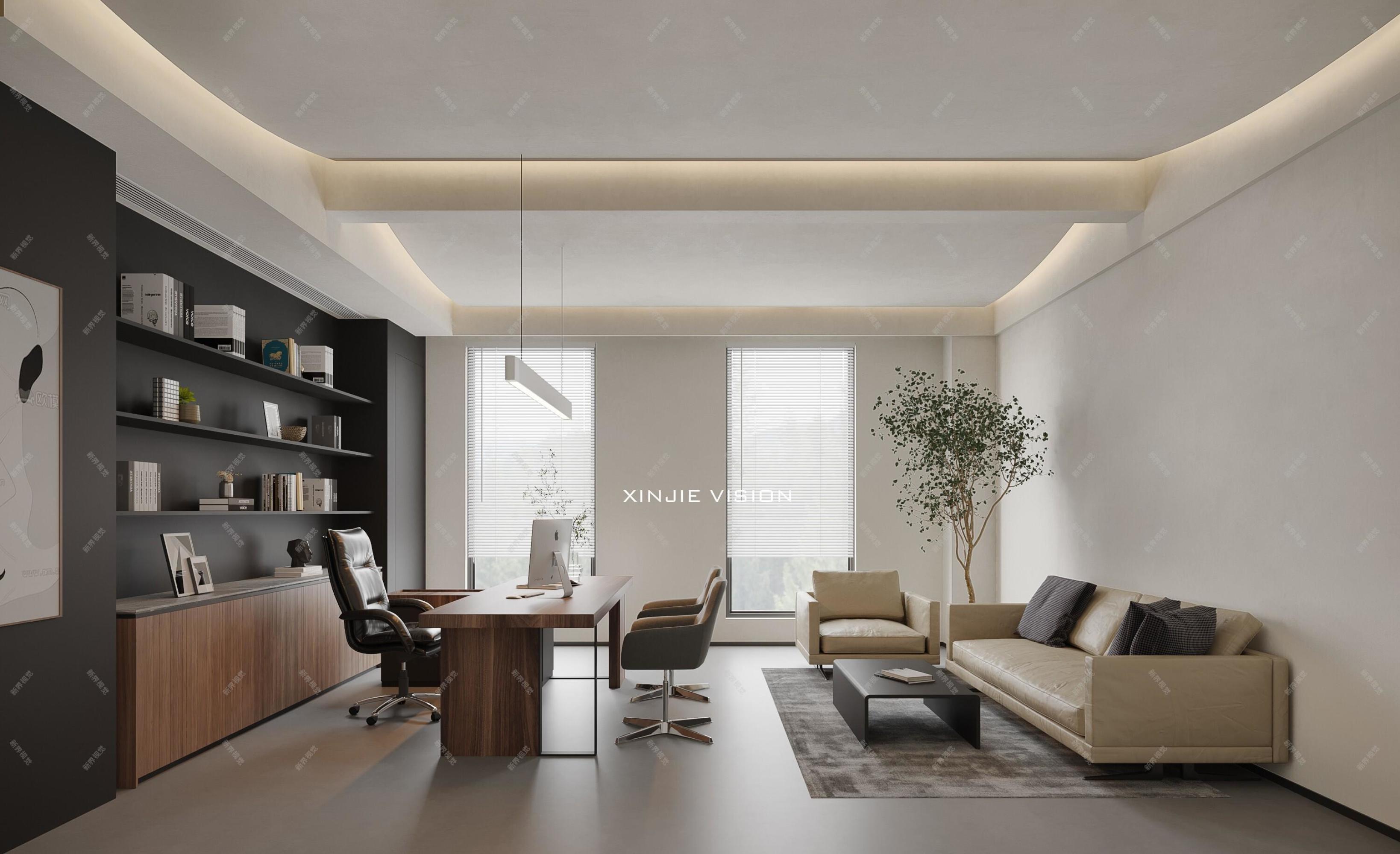 办公室[ID: 104154179]_建e效果图