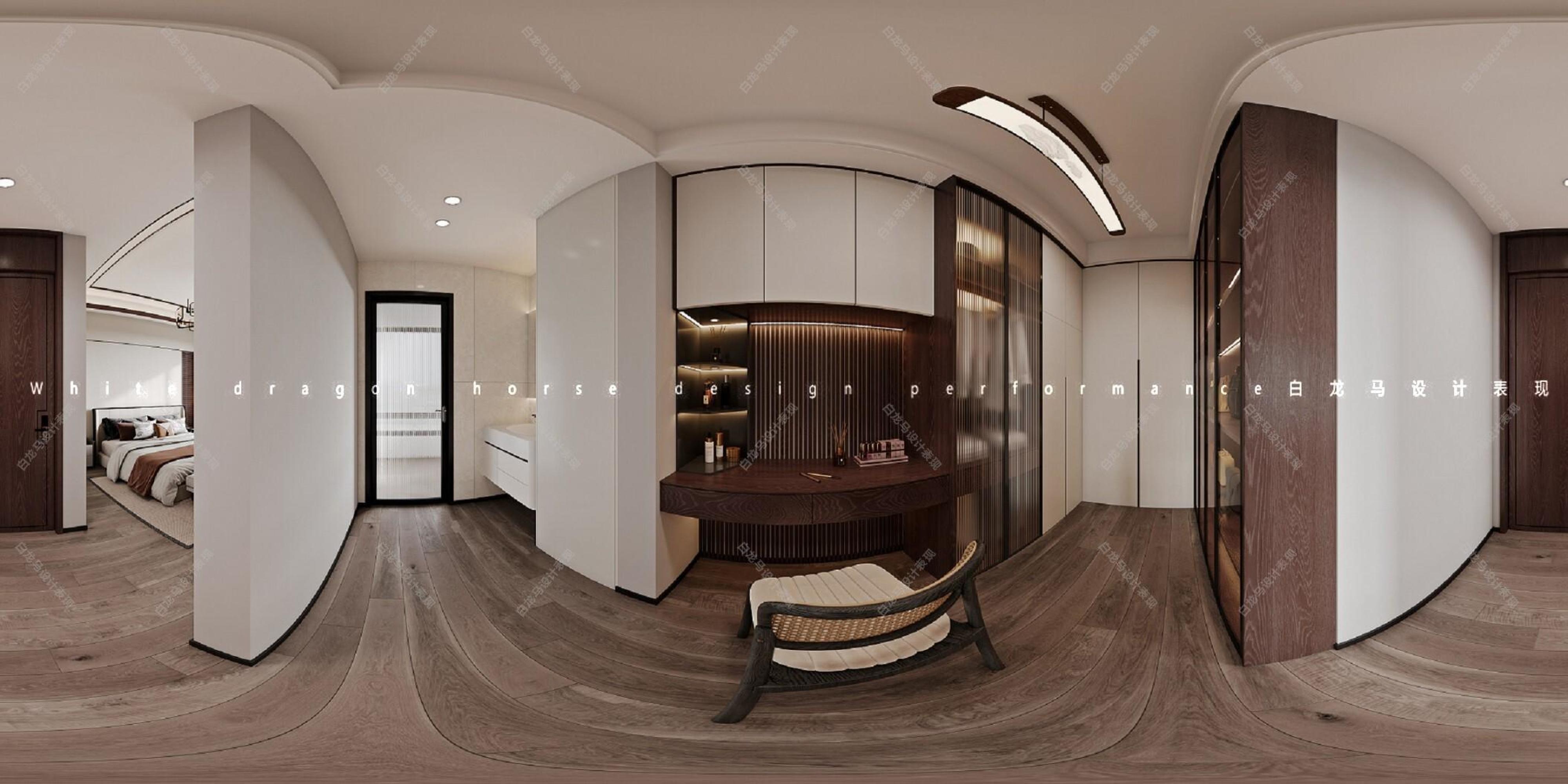欧式别墅——白龙马效果图[ID: 104612871]_建e效果图