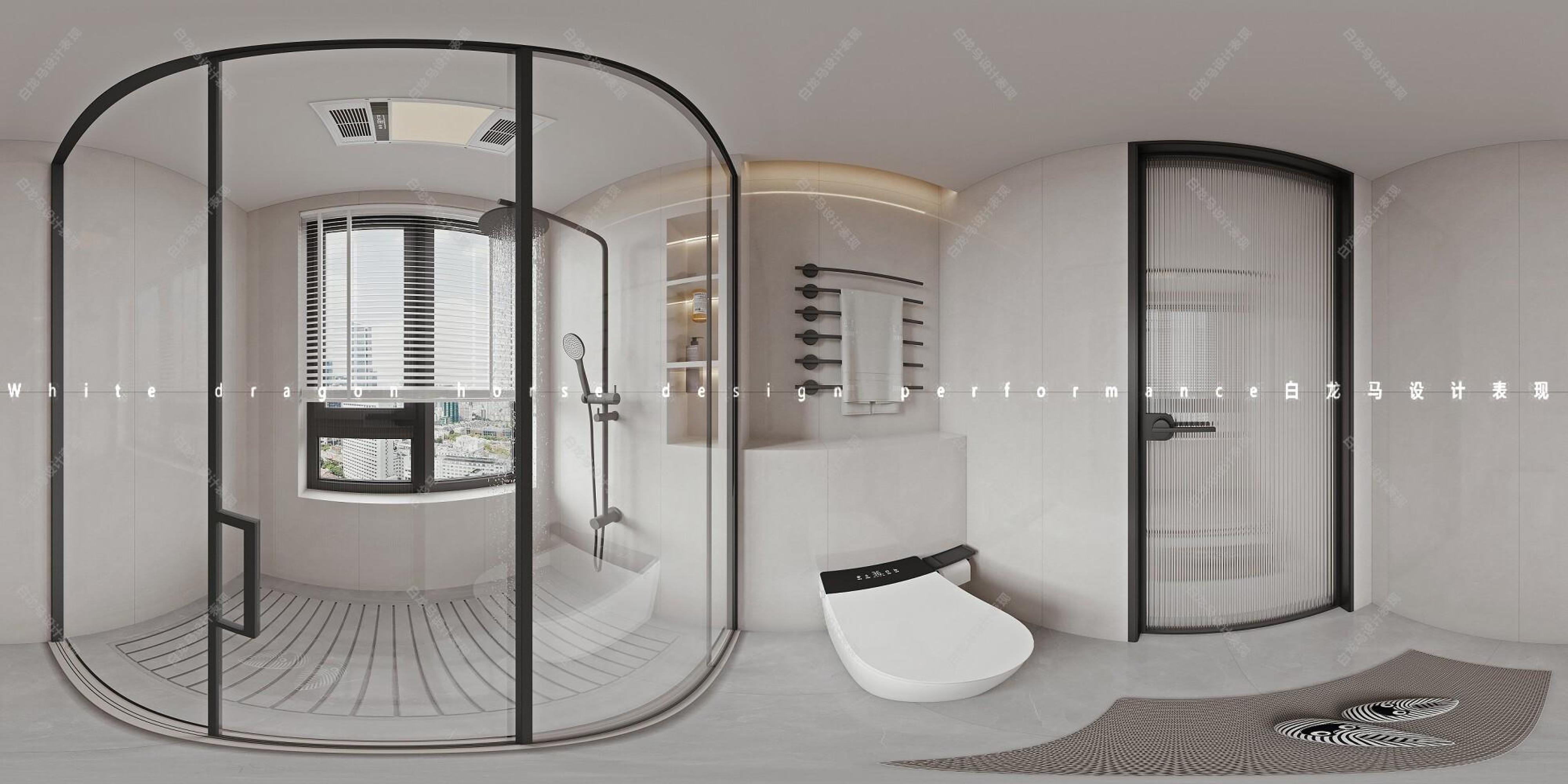 欧式别墅——白龙马效果图[ID: 104612871]_建e效果图