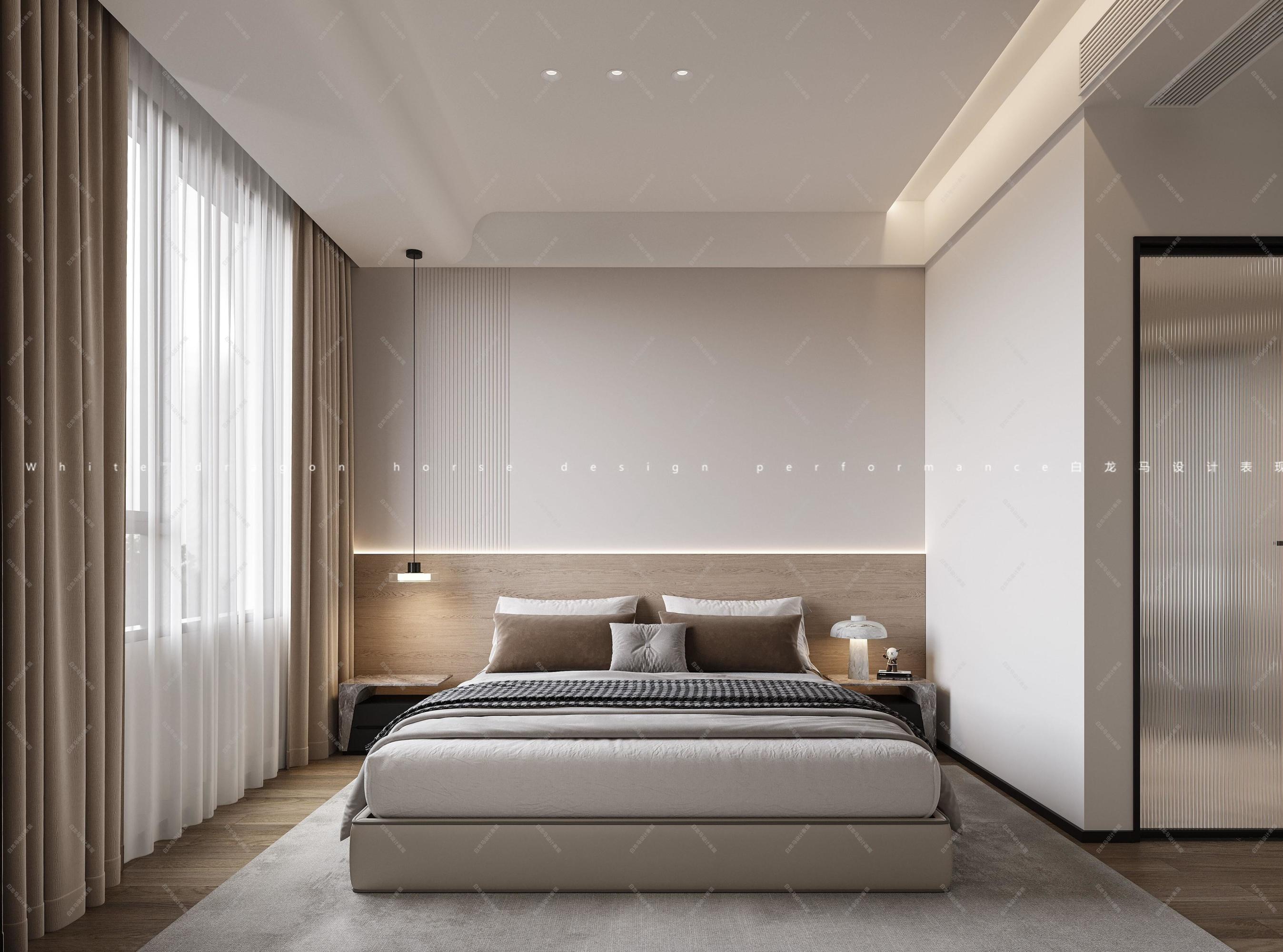 现代客餐厅——白龙马效果图[ID: 104350896]_建e效果图